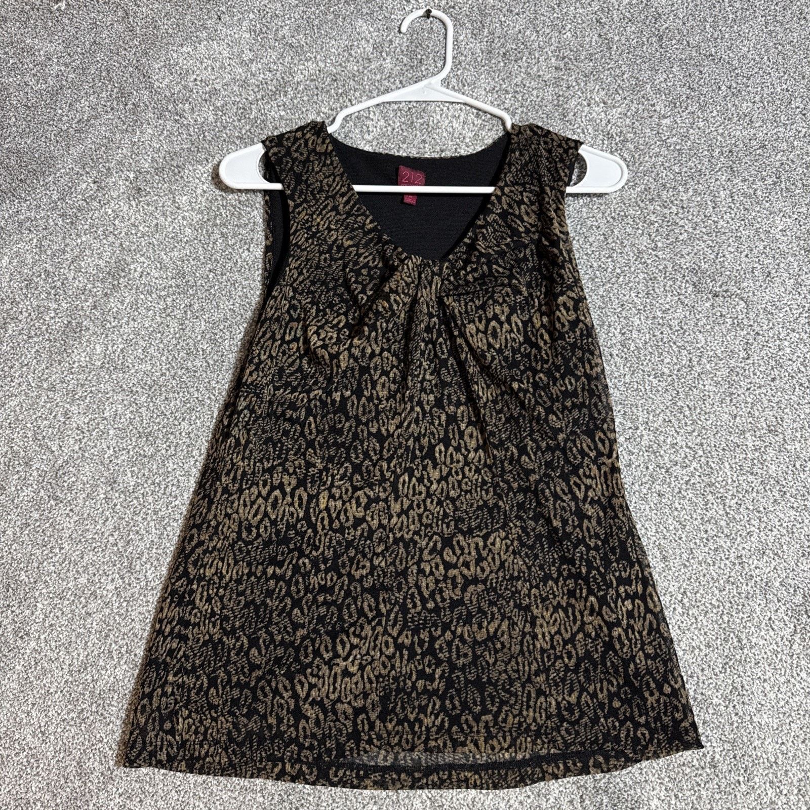 Other 212 Collection Top Womens M Leopard Print Office Mob Wife Size M / US 6-8 / IT 42-44 - 1 Thumbnail