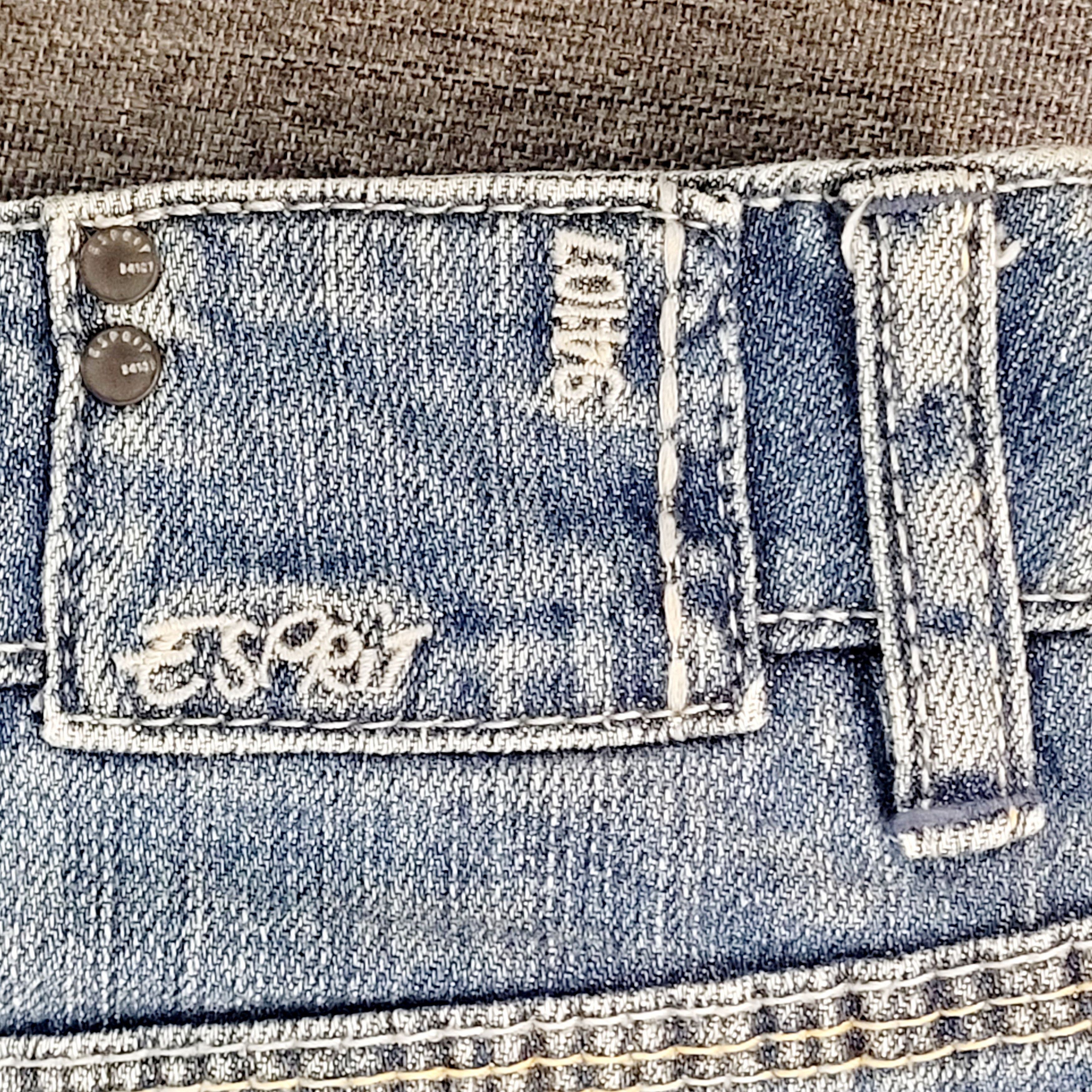 Esprit Vintage Esprit Cotton Denim 94107 Mini Skirt 90s Y2K Size 27" / US 4 / IT 40 - 5 Thumbnail