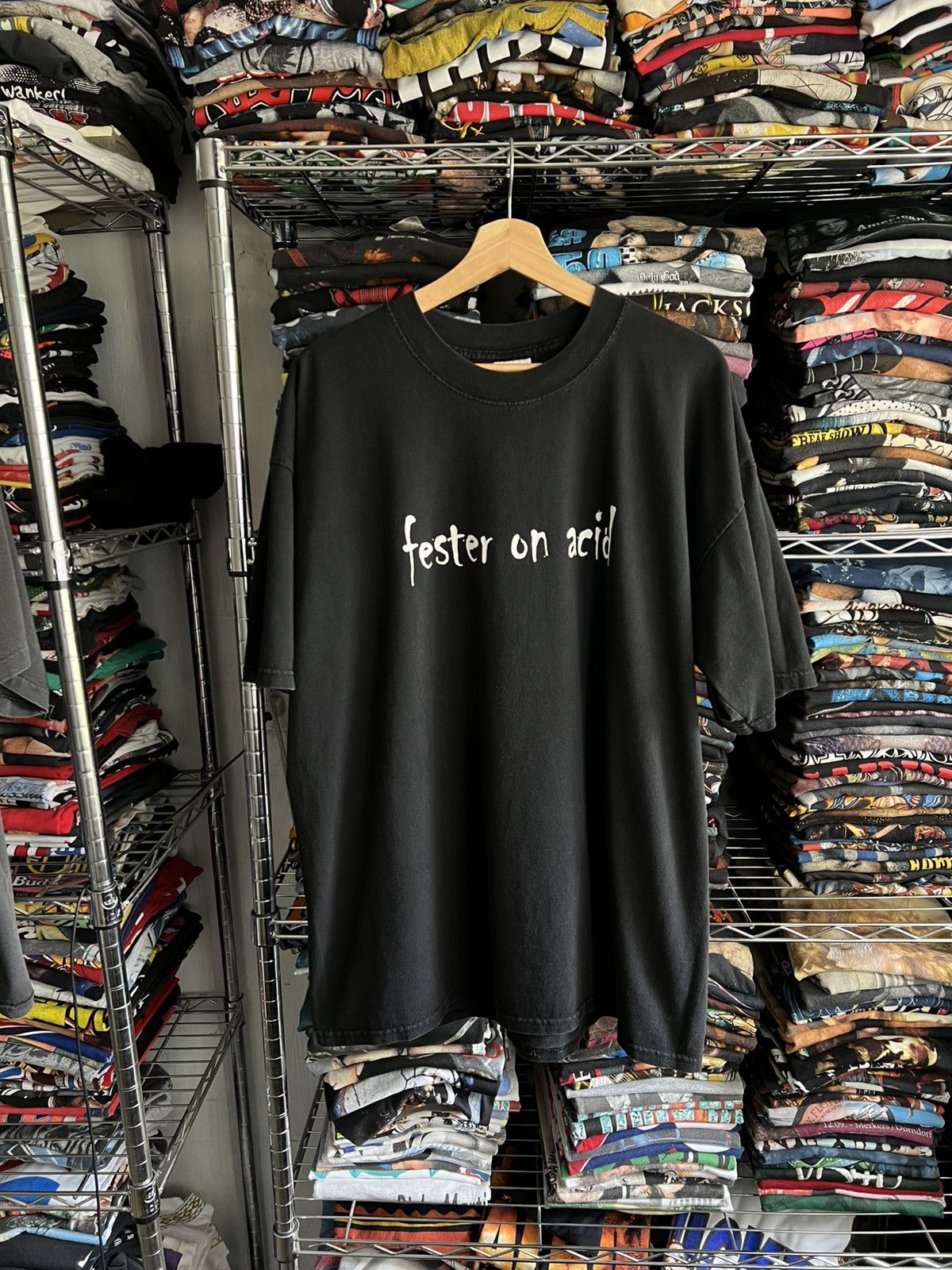 Gildan 90s Fester on Acid Quote Random Tee Size US XL / EU 56 / 4 - 1 Thumbnail