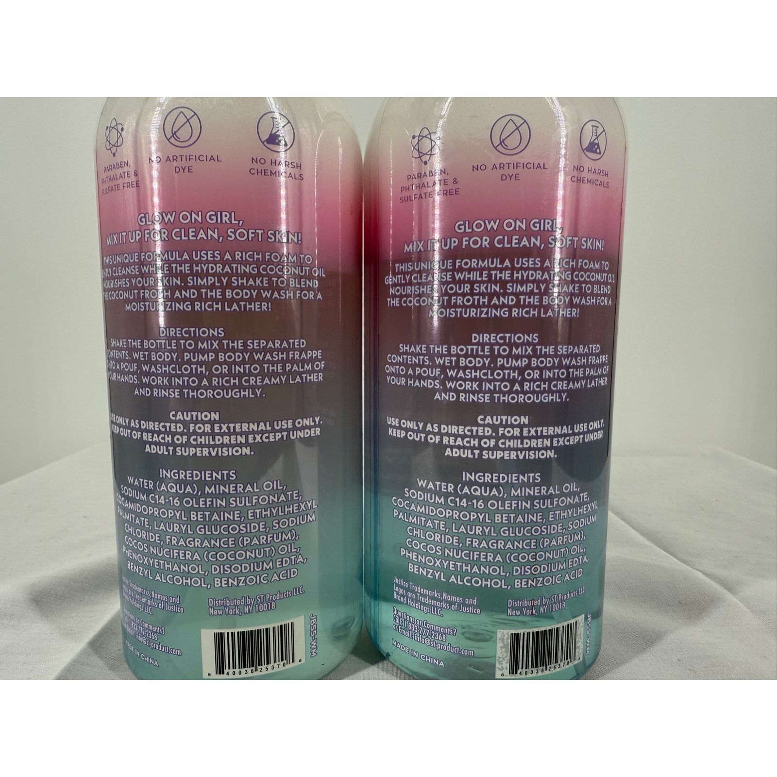 Other New-Justice Sweet Dreamer Cotton Candy Body Wash Frappe 2pk Size ONE SIZE - 2 Thumbnail