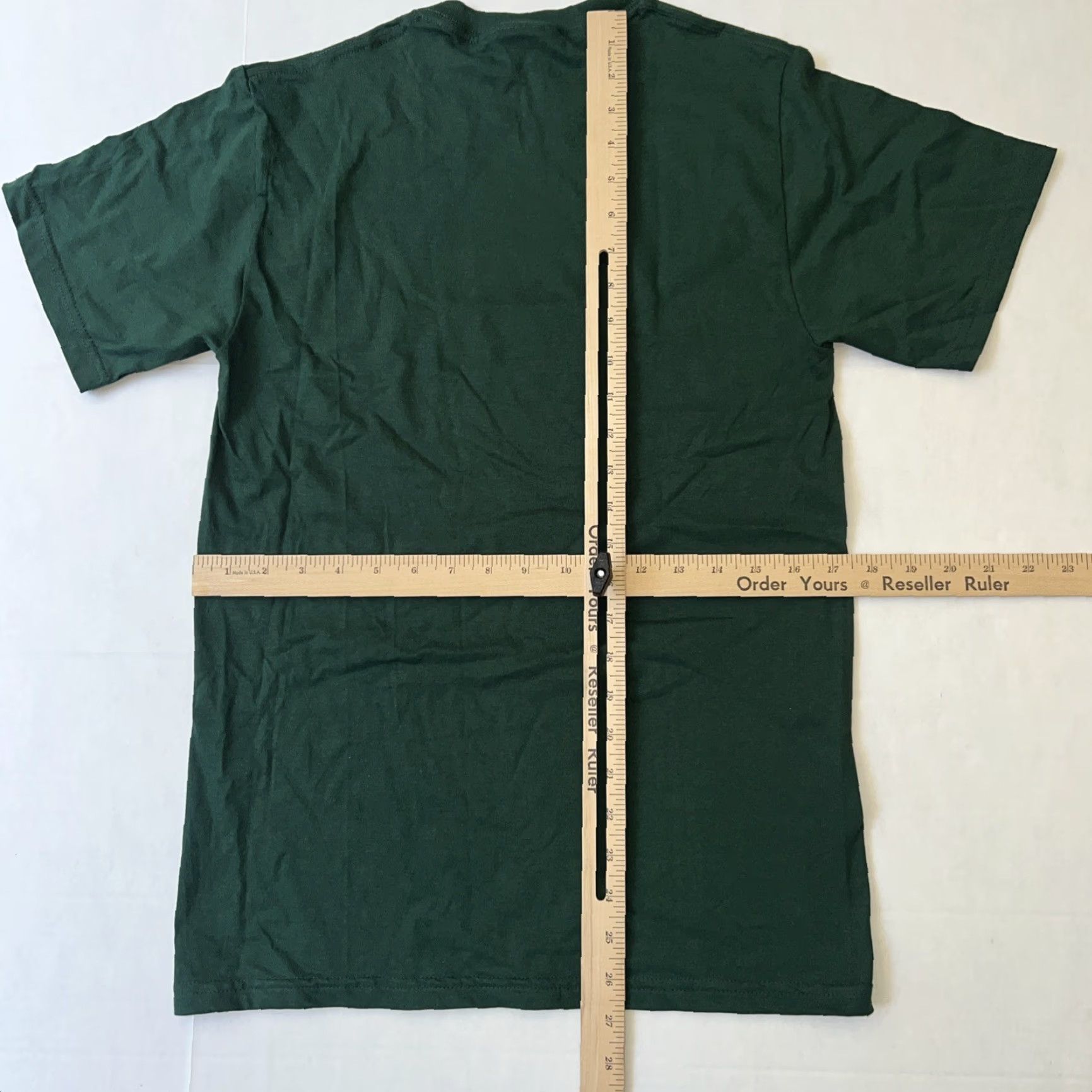 Hanes Hanes Shirt Crew Neck Short Sleeve Green Cotton Logo Deerfield Academy Elite Private Prep School Adult Small Men’s Shirt Size US S / EU 44-46 / 1 - 6 Thumbnail