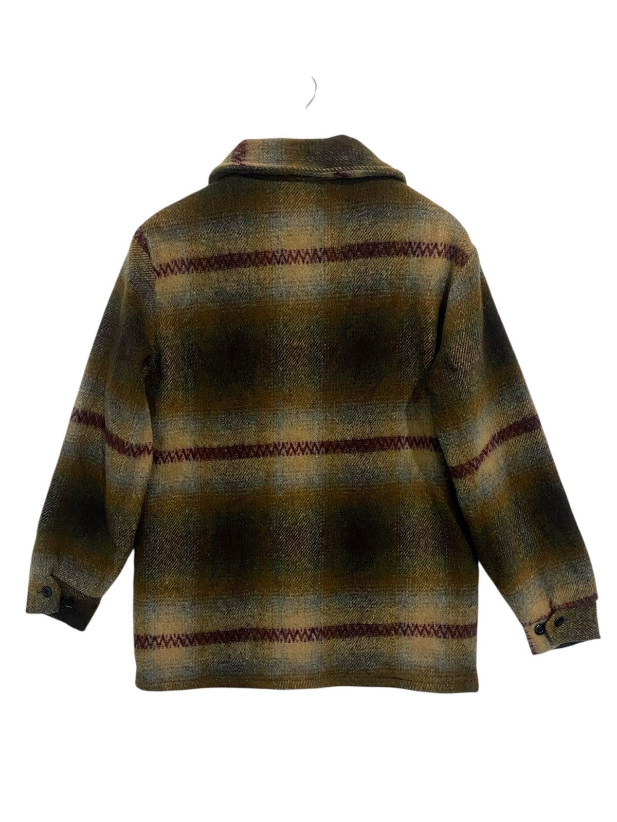 Vintage MELTON Outer Wear Flannel Jacket Made in USA
