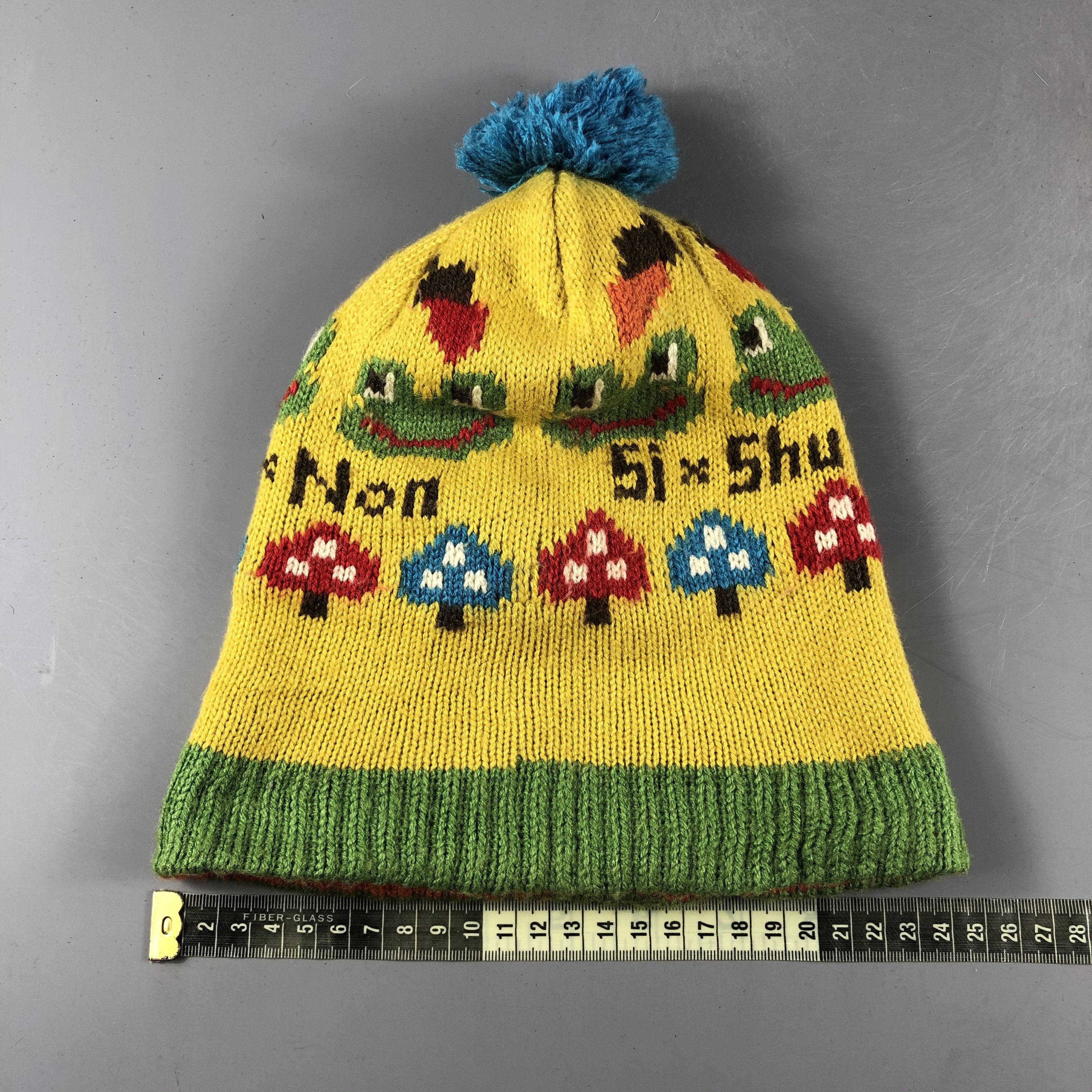 Japanese Brand × Vintage Womens Shi Shu Non Beanie Snow Hat Snow Cap -D424 Size ONE SIZE - 4 Thumbnail