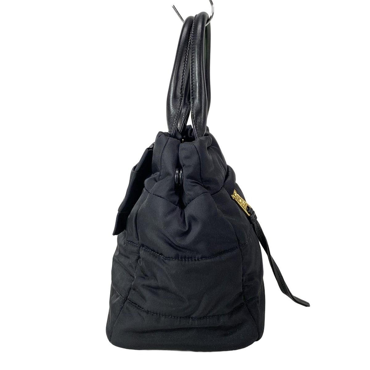Prada PRADA Tessuto Bomber Handbag 1BG005 Size ONE SIZE - 4 Thumbnail