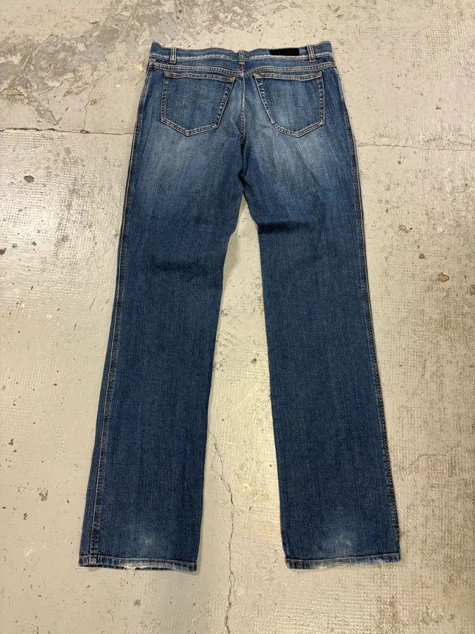 Roberto Cavalli AW2005 Roberto Cavalli Leopard Interior Blue Denim Jeans Size US 32 / EU 48 - 6 Thumbnail