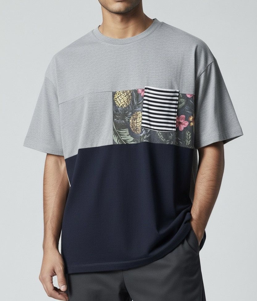 Takeo Kikuchi Takeo kikuchi pocket tee patchwork Size US M / EU 48-50 / 2 - 1 Thumbnail