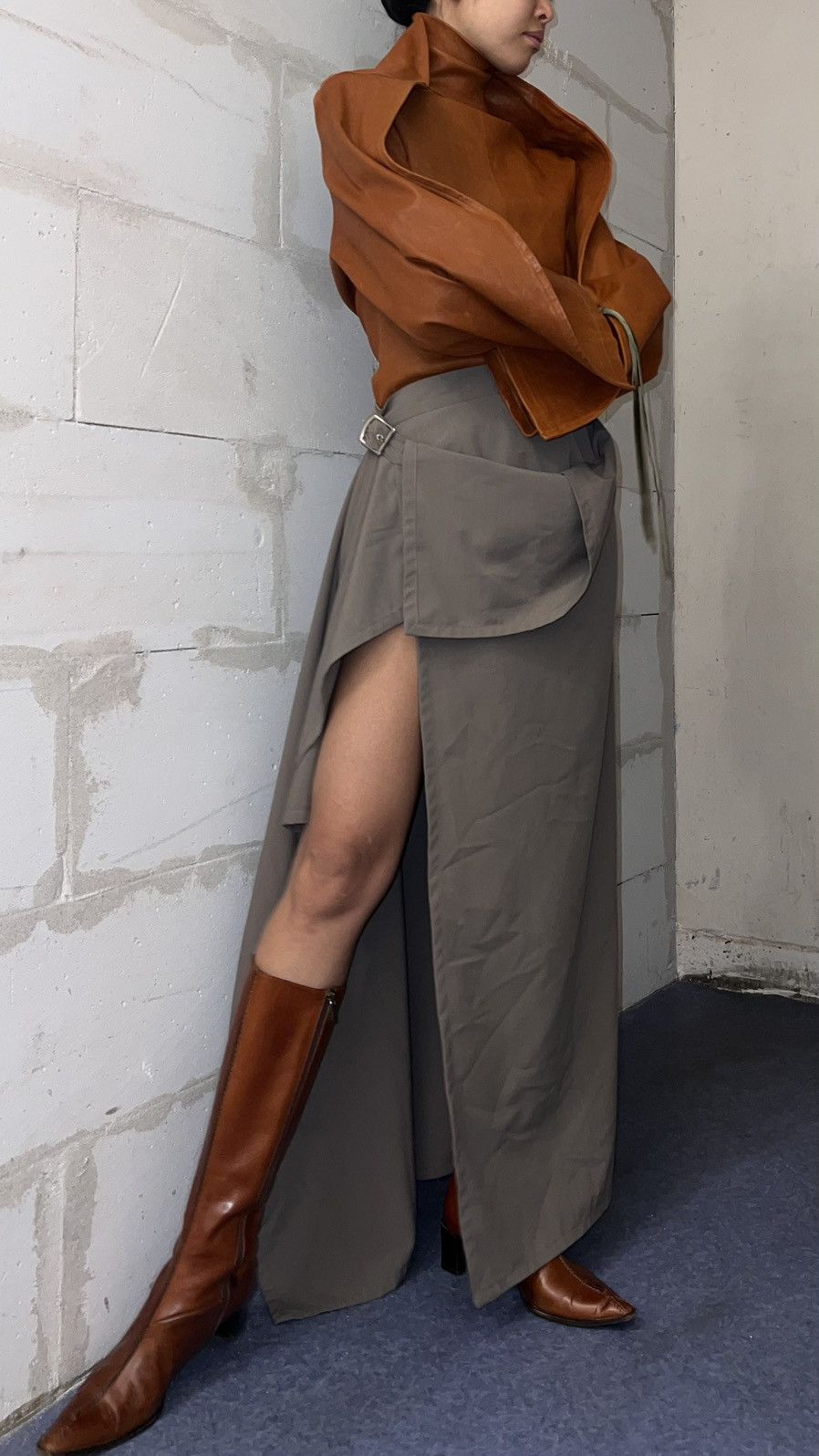 Jean Paul Gaultier Vintage wrap skirt Jean Paul Gaultier 1990s Size 30" / US 8 / IT 44 - 8 Thumbnail