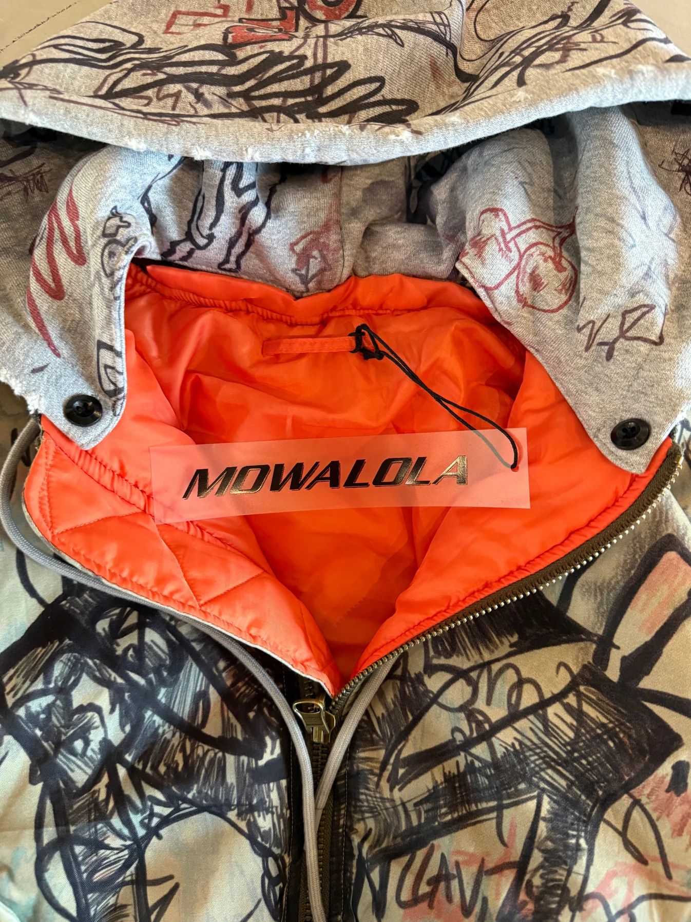 Mowalola MOWALOLA GRAFFITI REVERSIBLE BOMBER M Size US M / EU 48-50 / 2 - 6 Thumbnail