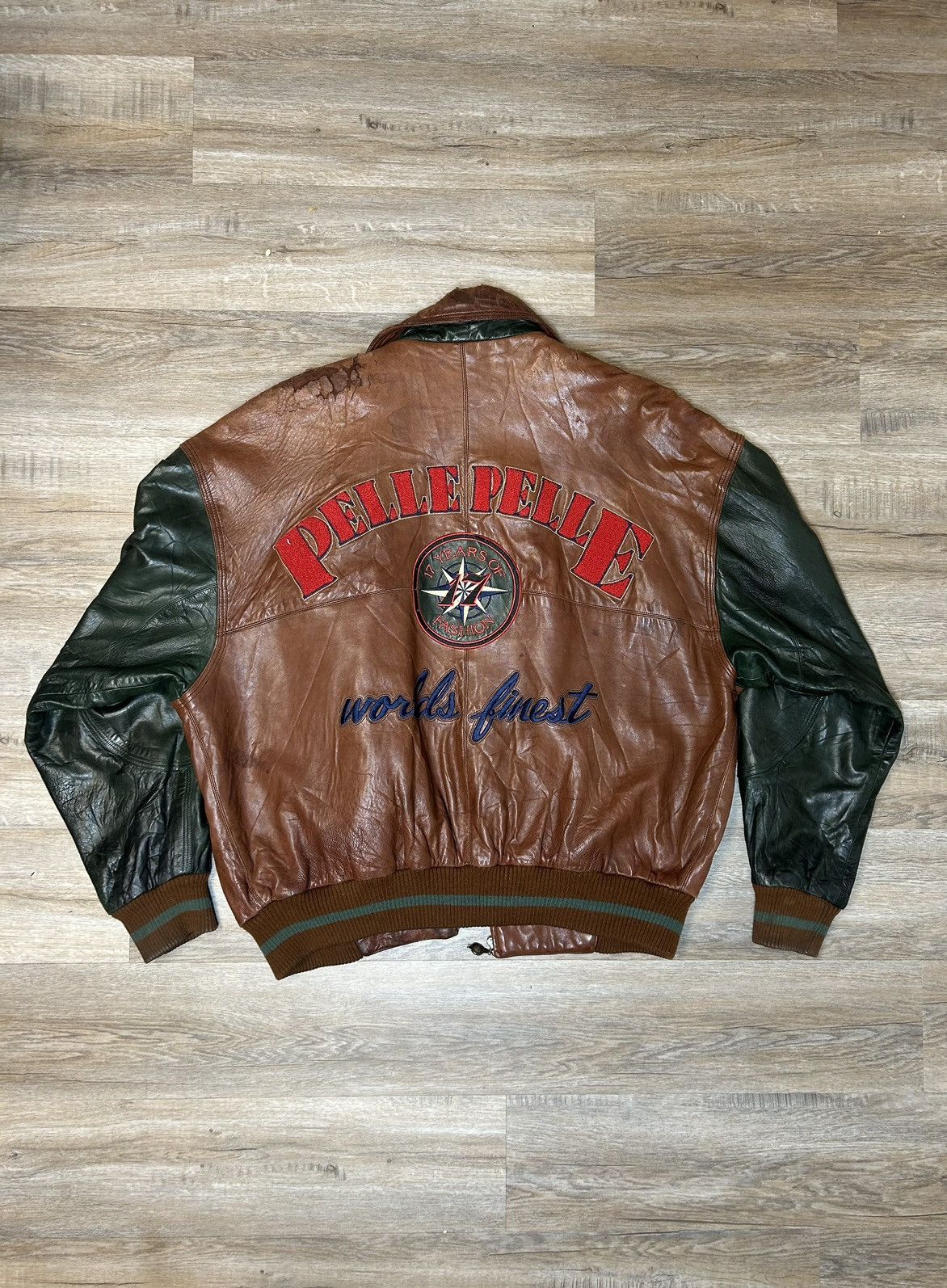 Pelle Pelle *RARE* 17 Years of Fashion Leather Jacket