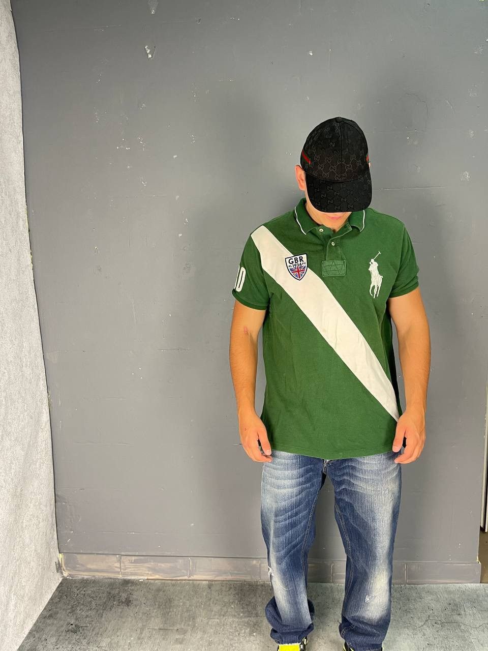 Polo Ralph Lauren Vintage Polo Ralph Lauren Great Britain T-shirt #30 Size US XL / EU 56 / 4 - 1 Thumbnail