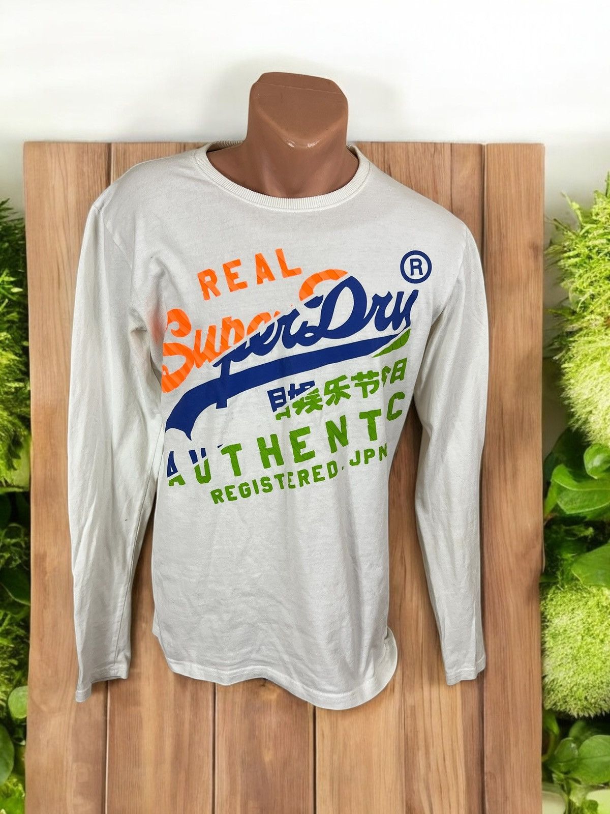 Superdry Superdry white longsleeve t-shirt size M Size US M / EU 48-50 / 2 - 1 Thumbnail