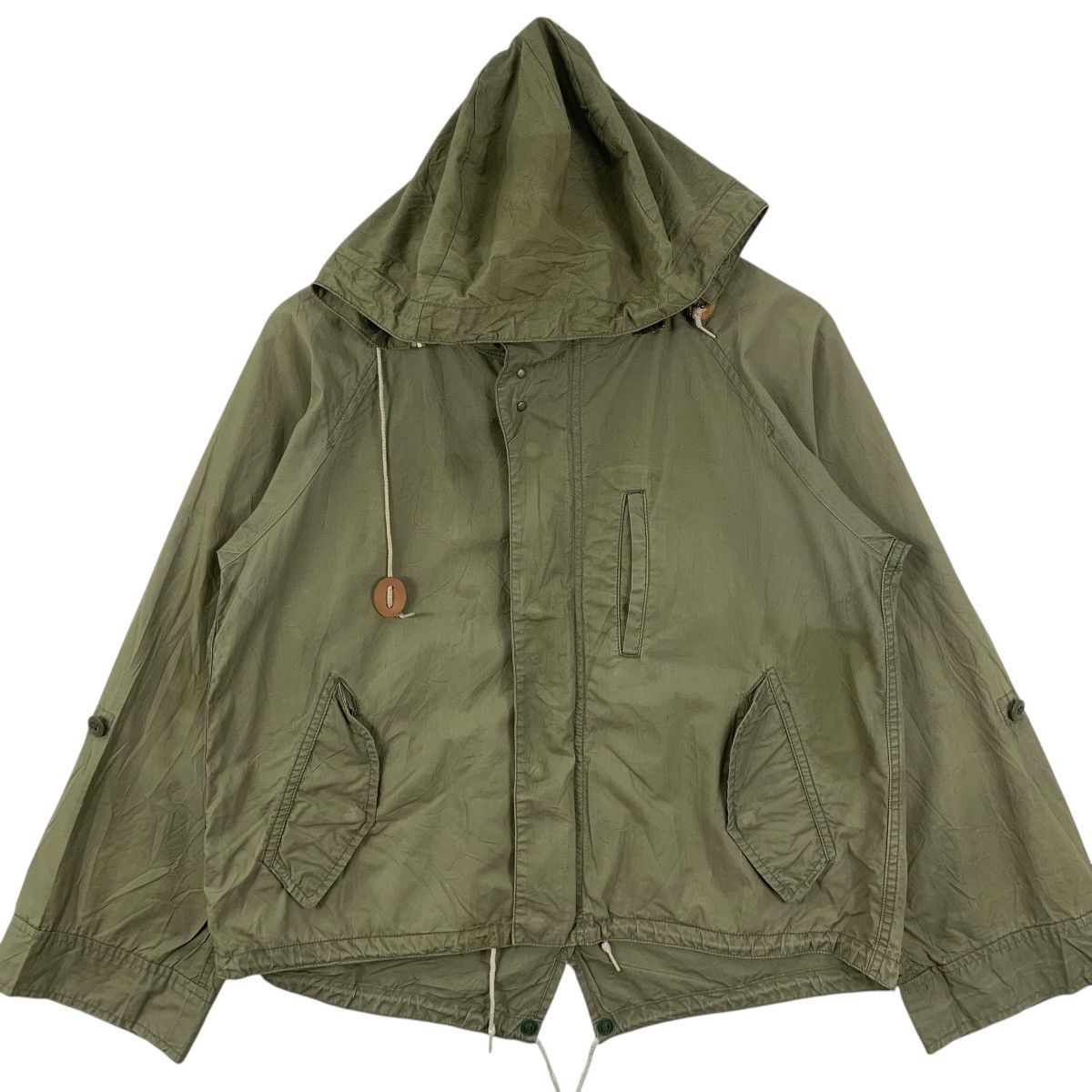 United Arrows UNITED ARROWS JAPAN Beauty & Youth Anorak Jacket Windbreaker Size M / US 6-8 / IT 42-44 - 6 Thumbnail