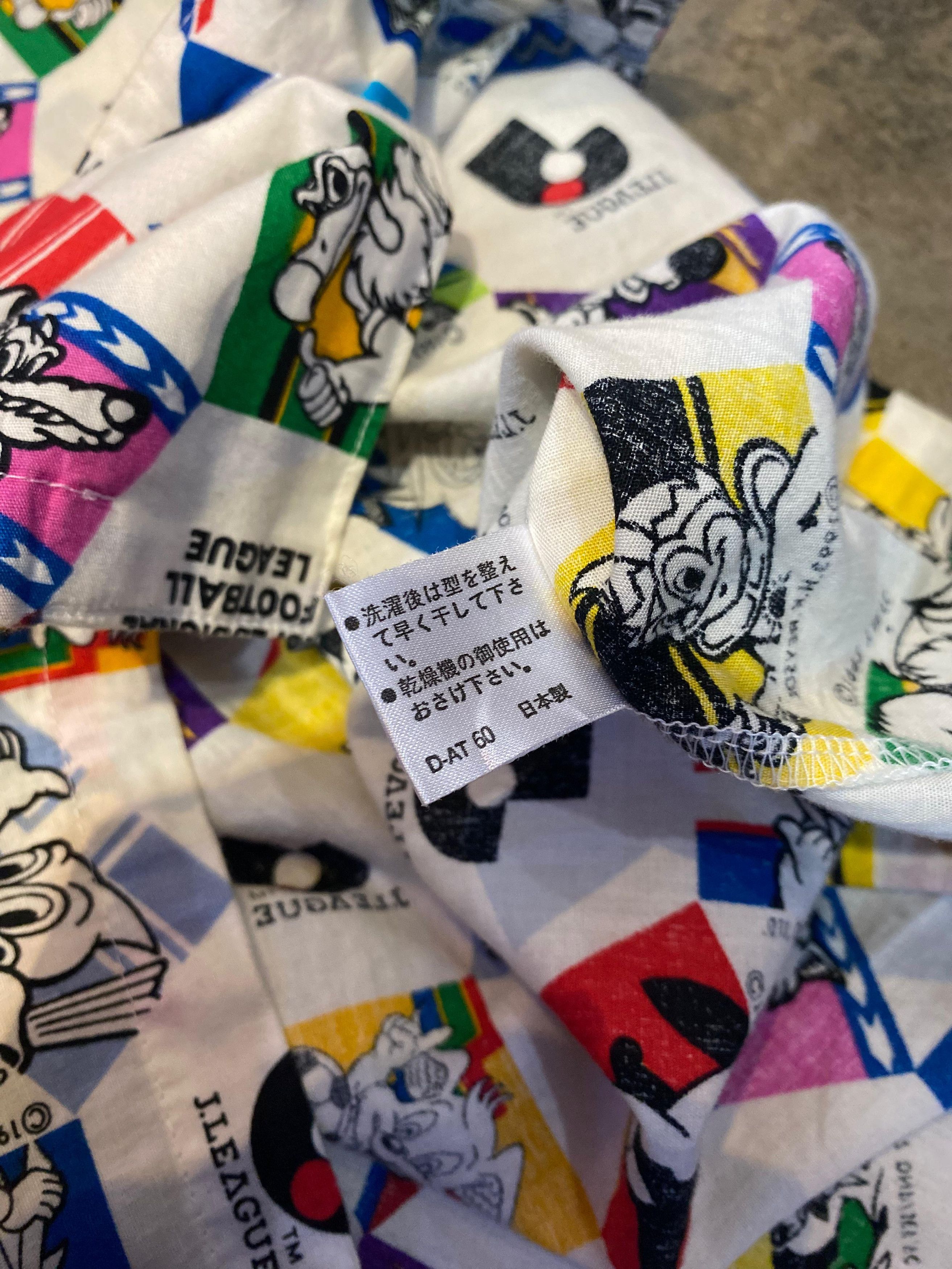 Japanese Brand × Vintage Vintage 90s All Club Logo J League Print Shirt Size US M / EU 48-50 / 2 - 6 Thumbnail
