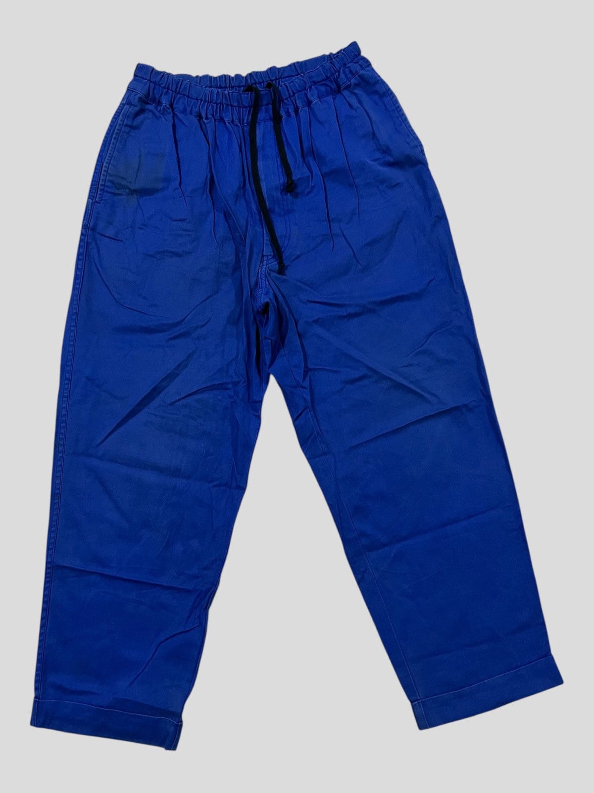 Comme des Garcons Homme Plus ADCHIVE AW97 Homme Plus Drawstring Blue Trousers Pants Size US 32 / EU 48 - 2 Thumbnail