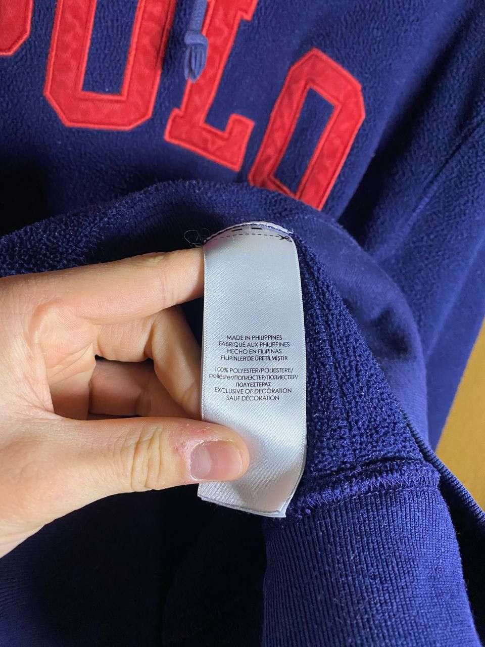 Polo Ralph Lauren Polo Ralph Lauren Fleece Hoodie — USA Edition Size US L / EU 52-54 / 3 - 5 Thumbnail