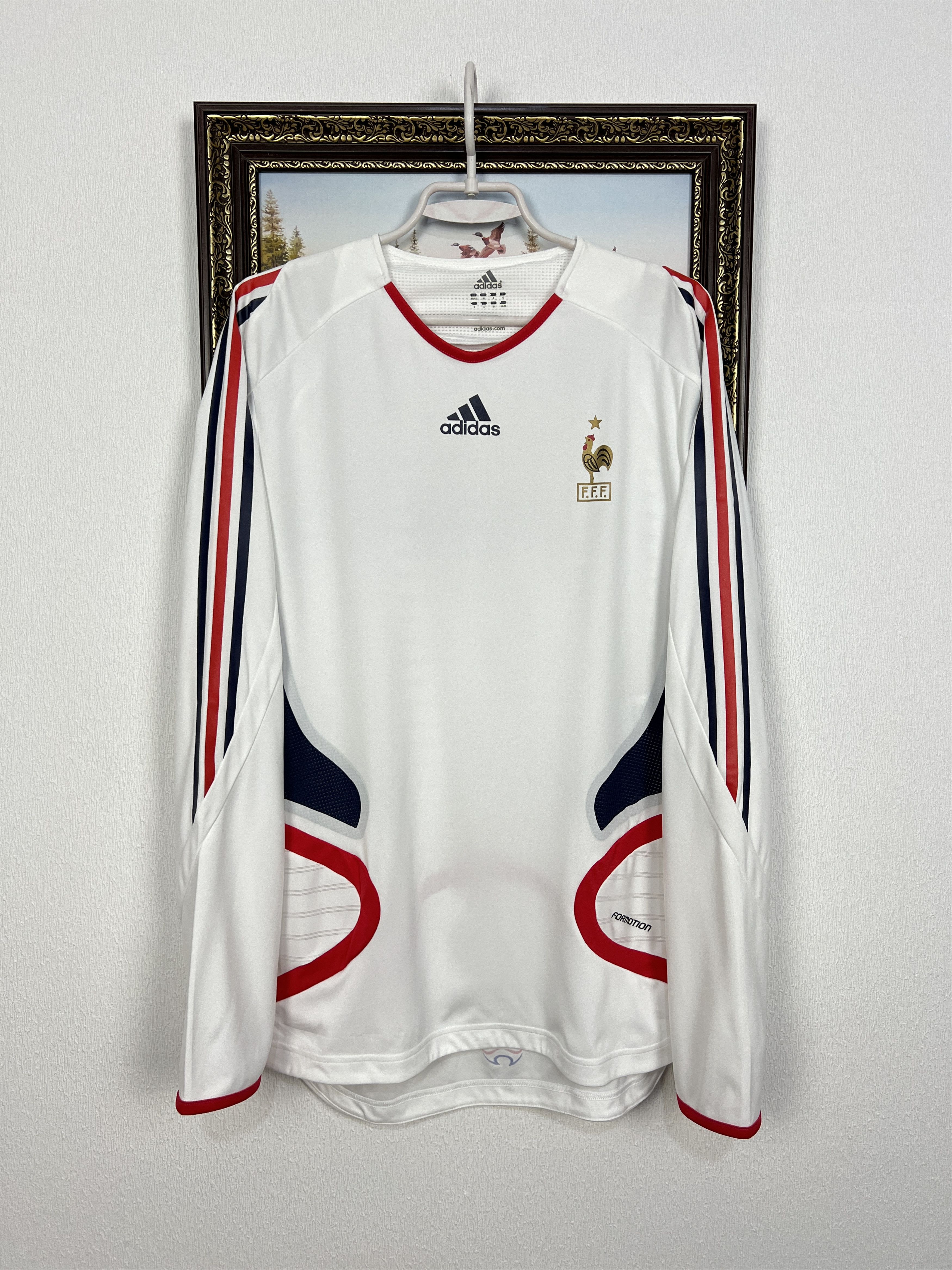 Adidas France Player Issue Formotion Train Sweatshirt Long Sleeve Size US M / EU 48-50 / 2 - 1 Thumbnail