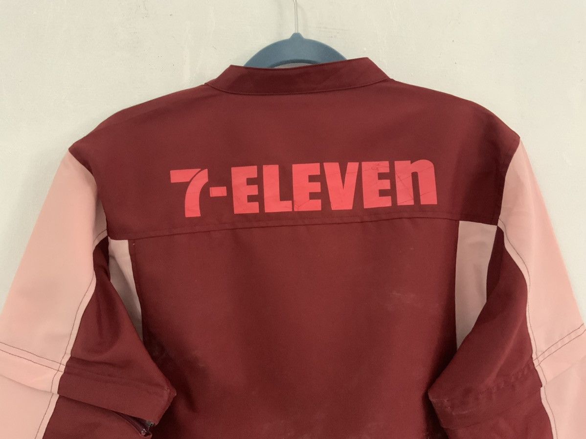 Japanese Brand Vintage 7 Eleven Uniform Zipper Jacket Size US L / EU 52-54 / 3 - 9 Thumbnail