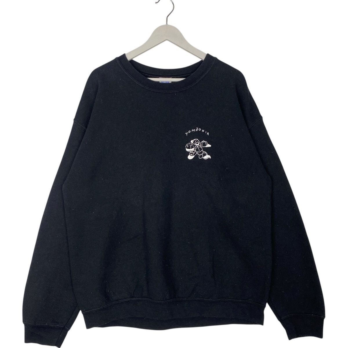 Vintage Vintage Tombonia Sweatshirt Crewneck Black Back Size L Size US L / EU 52-54 / 3 - 1 Thumbnail