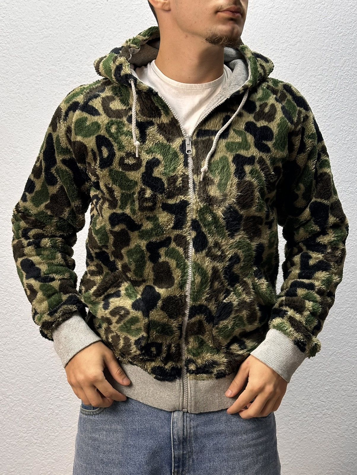 If Six Was Nine Skull Zip Fur Hoodie Ifsixwasnine Lgb Style Rabbit Hysteric Size US M / EU 48-50 / 2 - 1 Thumbnail