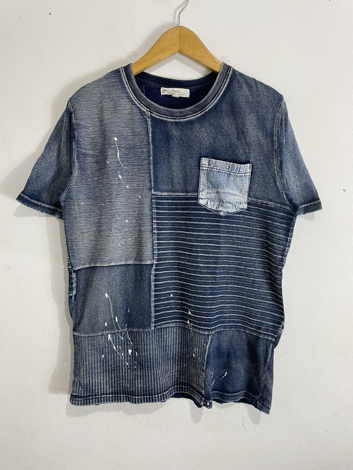 Beno Distressed Washed Tees ifsix lgb style