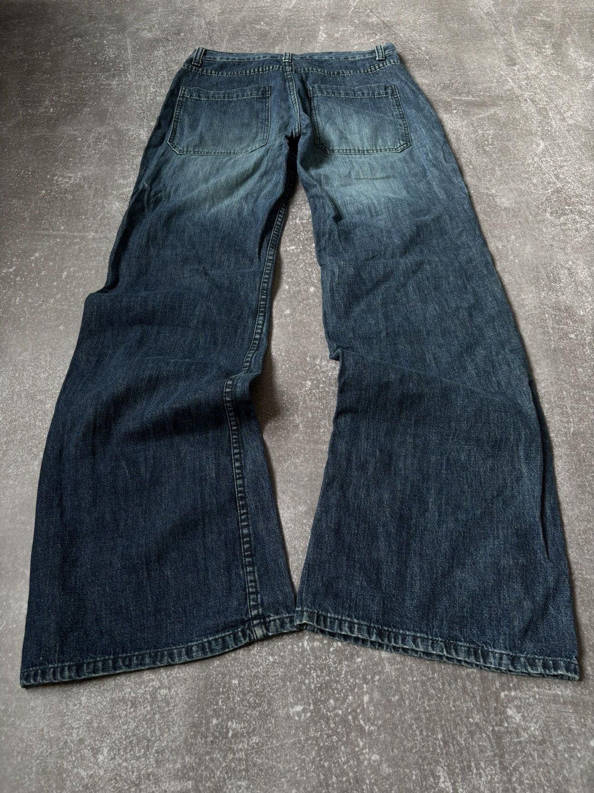 Pre-owned Hysteric Glamour X If Six Was Nine Y2k Vintage Fade Style Jeans If Six Was Nine Style Lgb In Blue