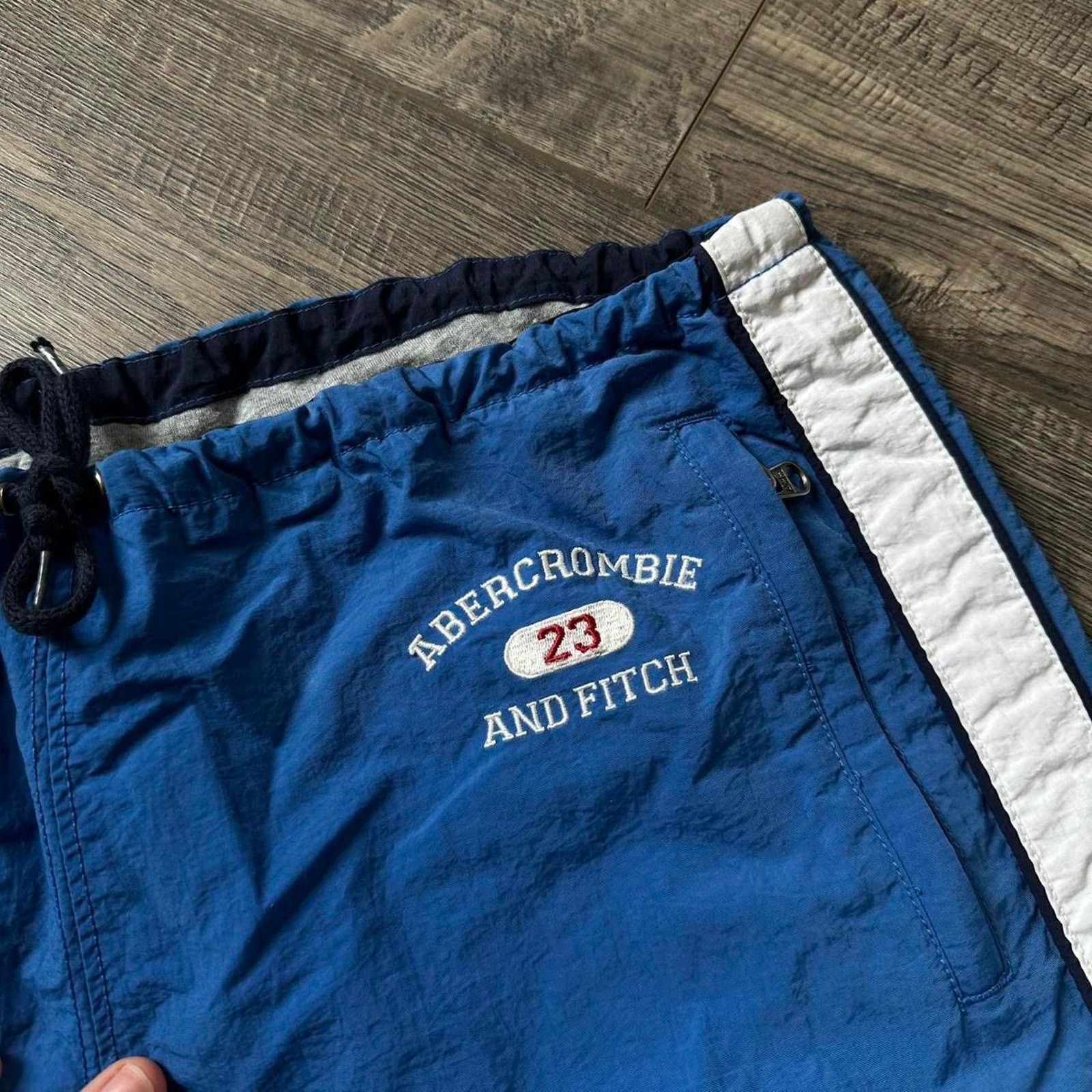 Abercrombie & Fitch × Vintage Vintage Y2K 00s Abercrombie & Fitch Striped Track Pants Size 28" / US 6 / IT 42 - 3 Thumbnail