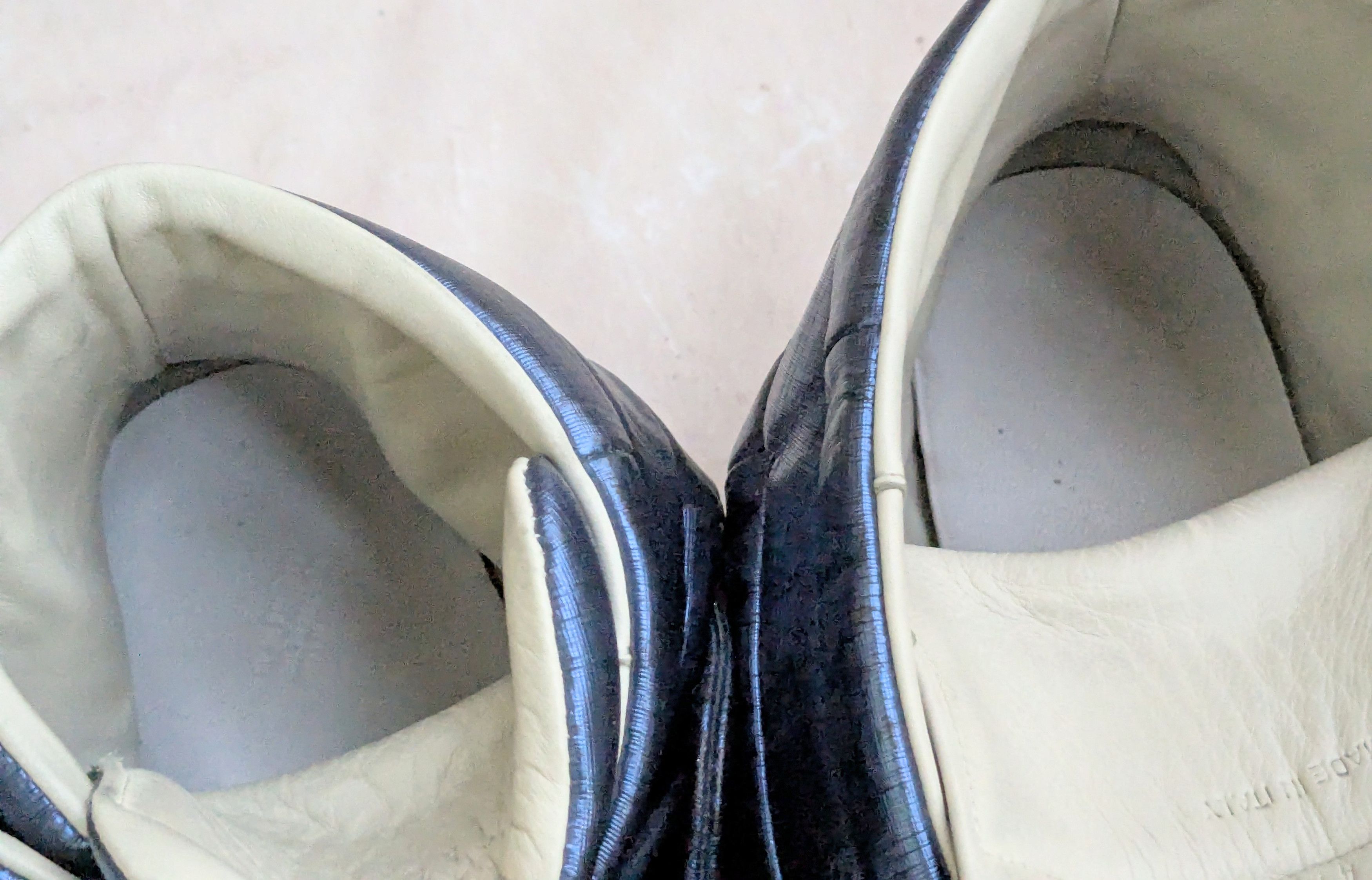 Maison Margiela Maison Margiela Future Metallic Blue 8.5 41.5 Leather Size US 8.5 / EU 41-42 - 5 Thumbnail