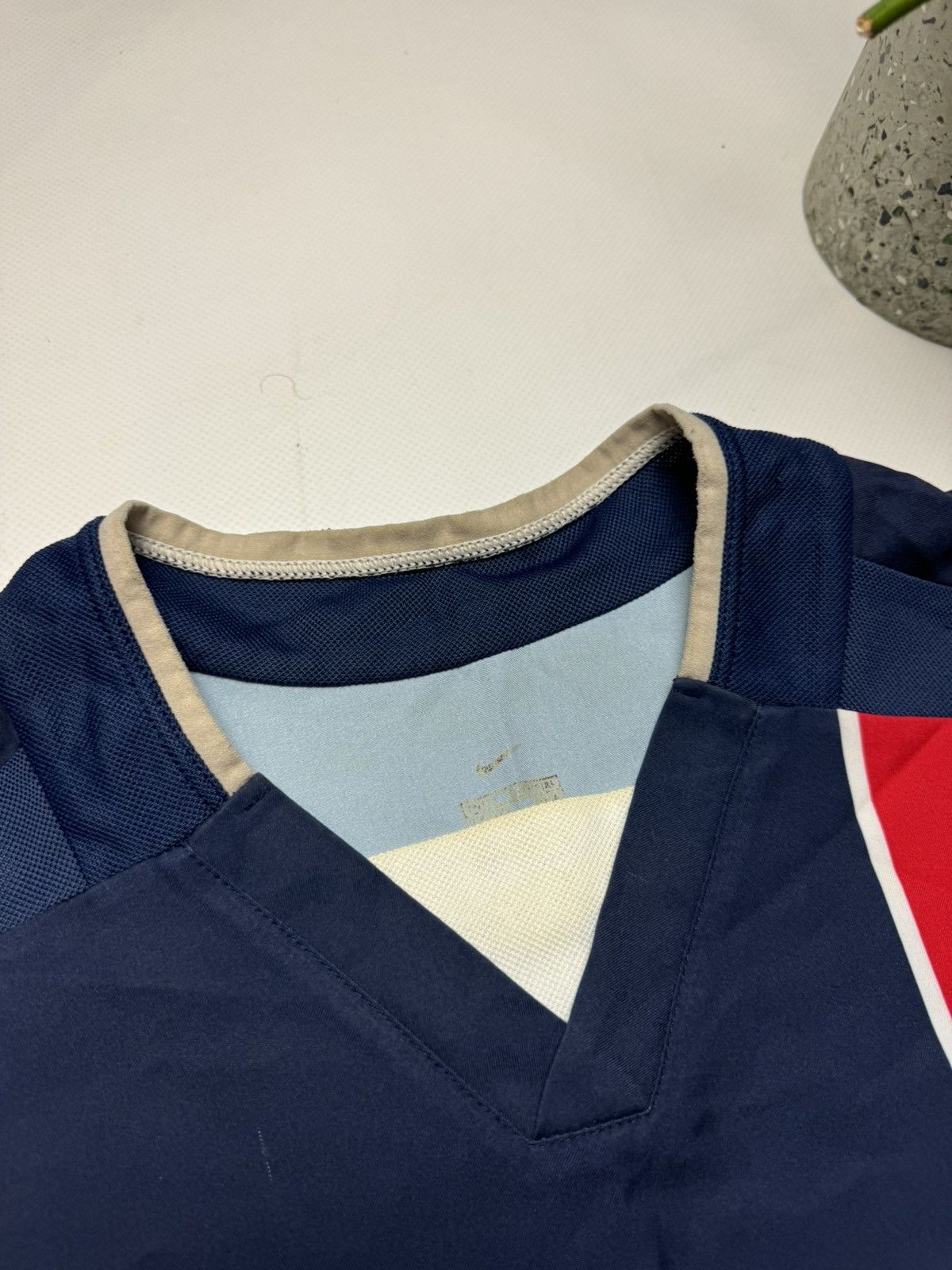 Nike × Vintage Rare vintage Nike PSG 2002 soccer jersey y2k Size US L / EU 52-54 / 3 - 8 Thumbnail