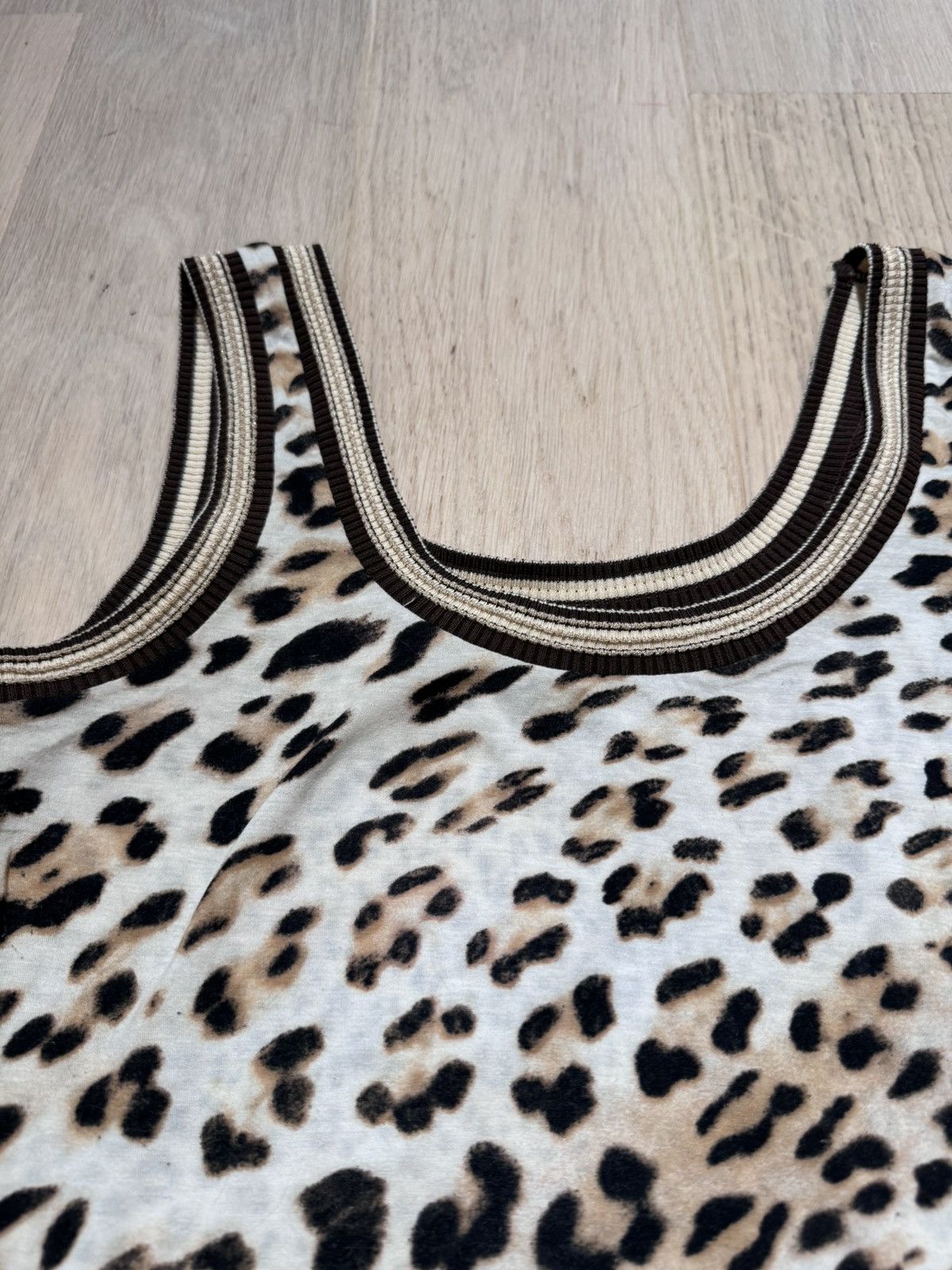 Roberto Cavalli Sexy leopard tank top Size M / US 6-8 / IT 42-44 - 2 Thumbnail