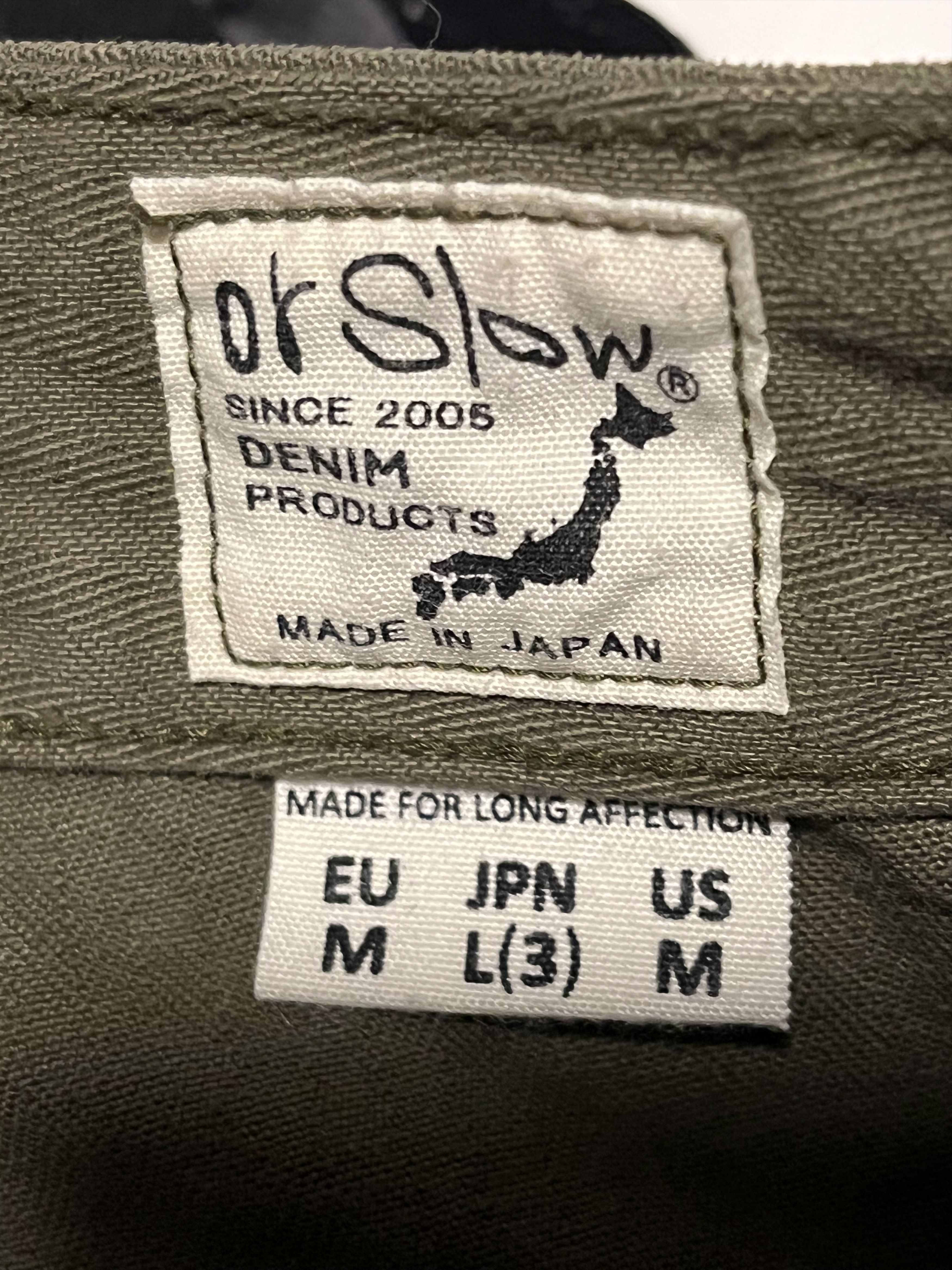 Orslow orSlow USMC Herringbone Wide Fit Utility Trousers Size US 33 - 4 Thumbnail