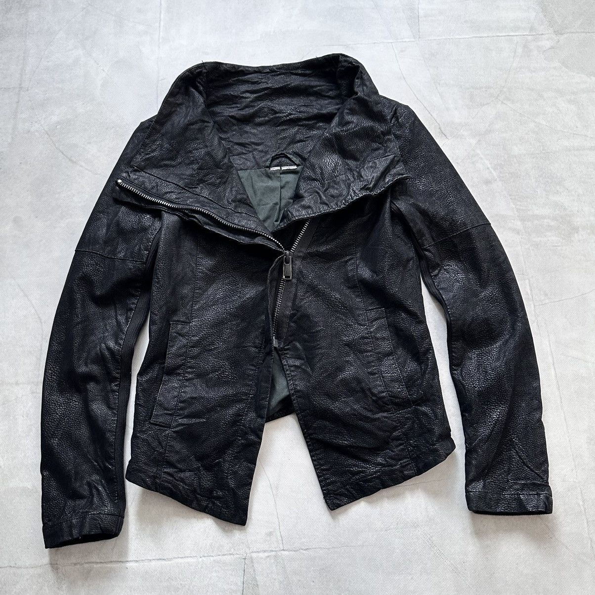 Hysteric Glamour × Undercover Gothic Biker Jacket Side Zip Mad Punk Demeulemeester Vibe Size XS / US 0-2 / IT 36-38 - 7 Thumbnail