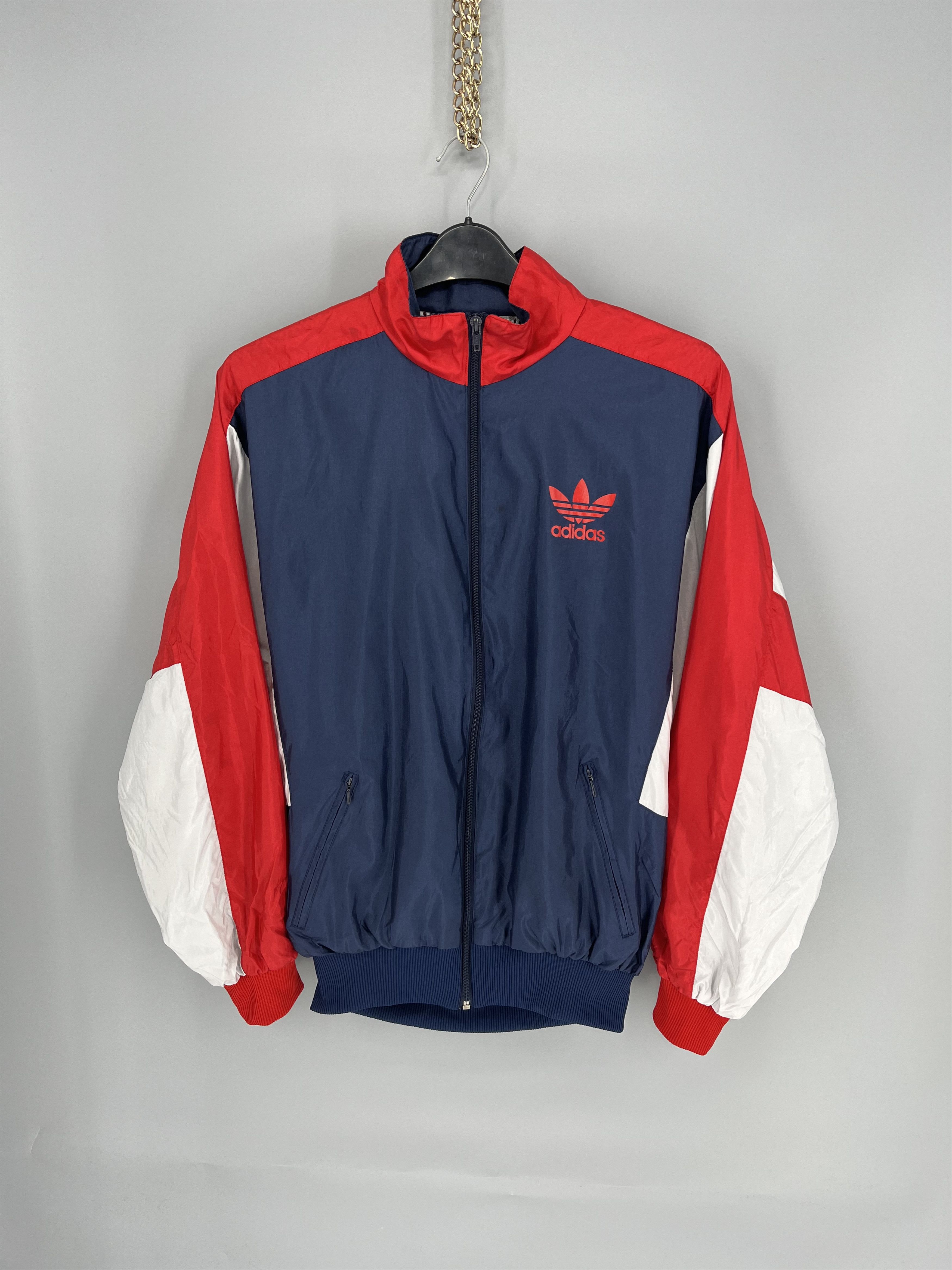 Adidas Vintage 90s Adidas Light Jacket Streetwear Style Size US M / EU 48-50 / 2 - 1 Thumbnail
