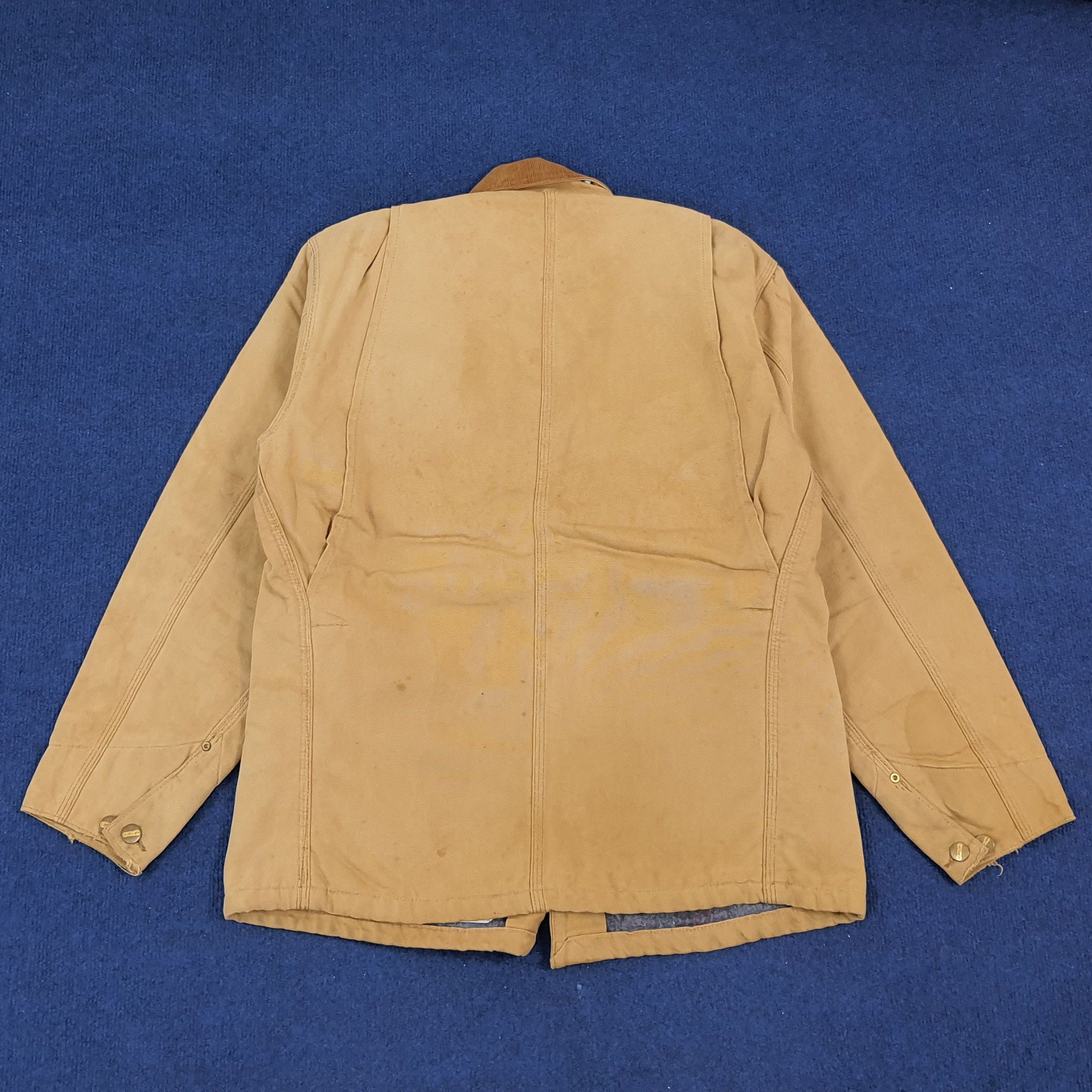 Carhartt × Vintage Vintage Carhartt Detroit Workwear Jacket Size US XL / EU 56 / 4 - 3 Thumbnail