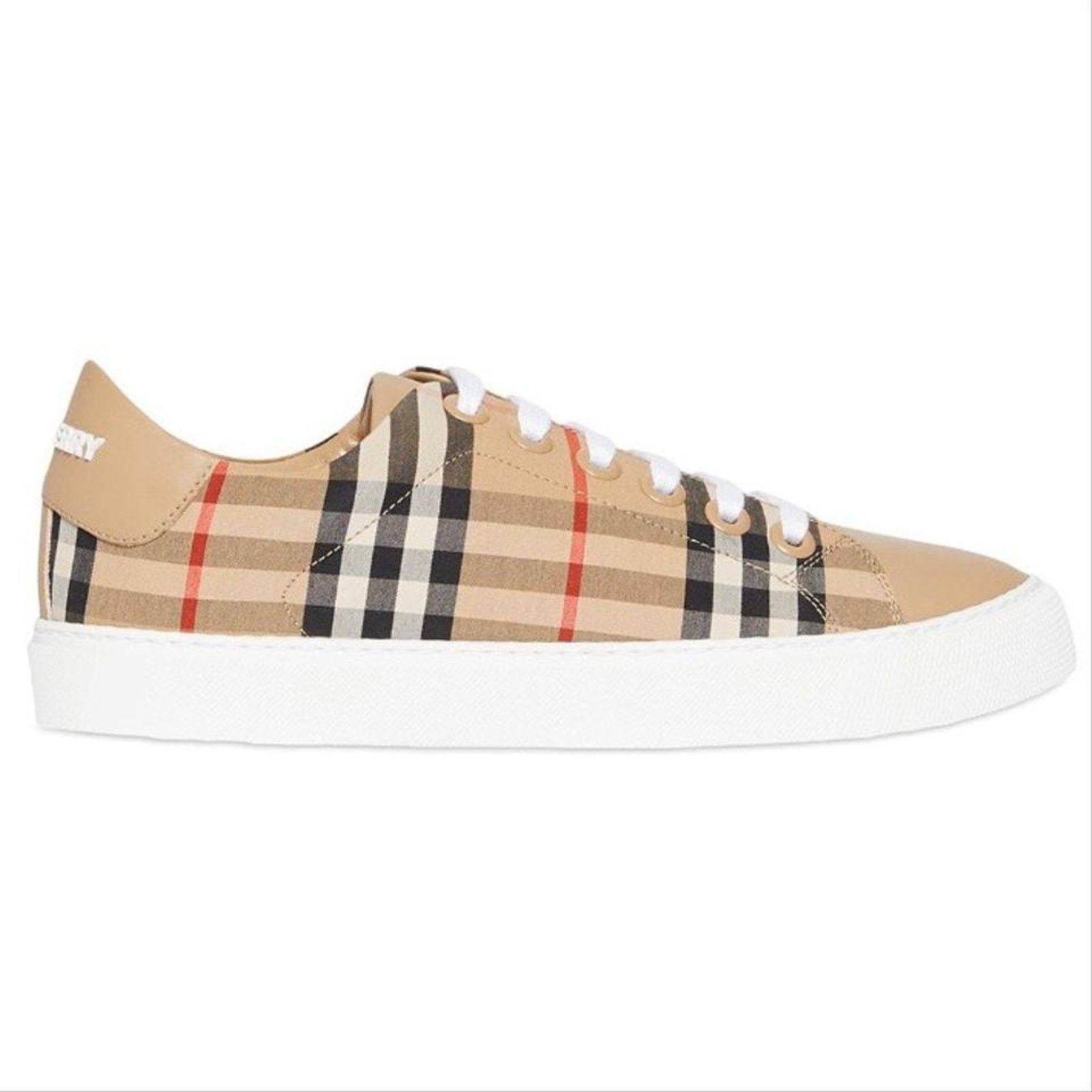 Burberry BURBERRY check sneakers Size US 7 / IT 37 - 1 Thumbnail