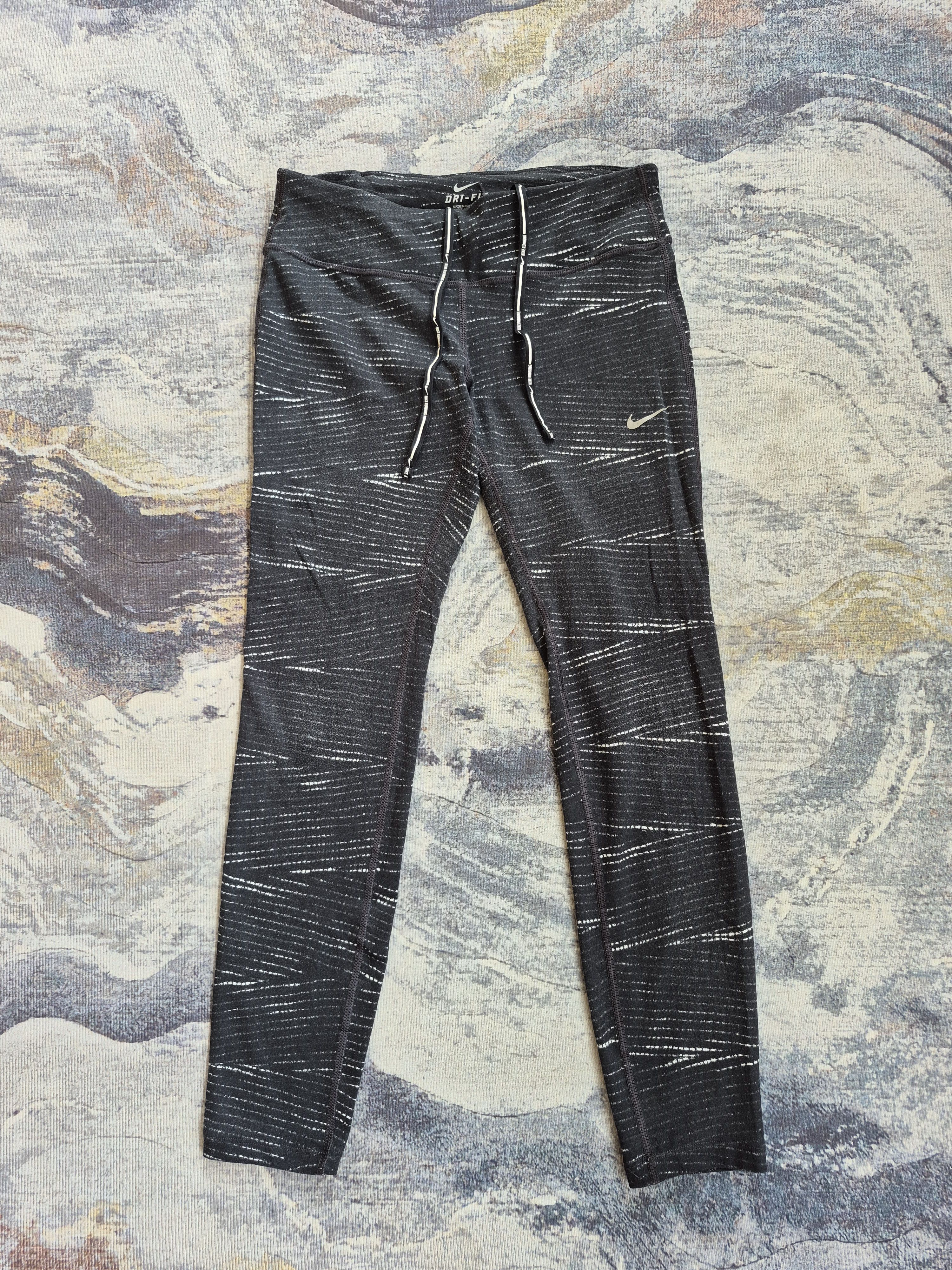 Nike 🔥 Nike Running Dri Fit Long Pants Legging Size US 26 / EU 42 - 1 Thumbnail