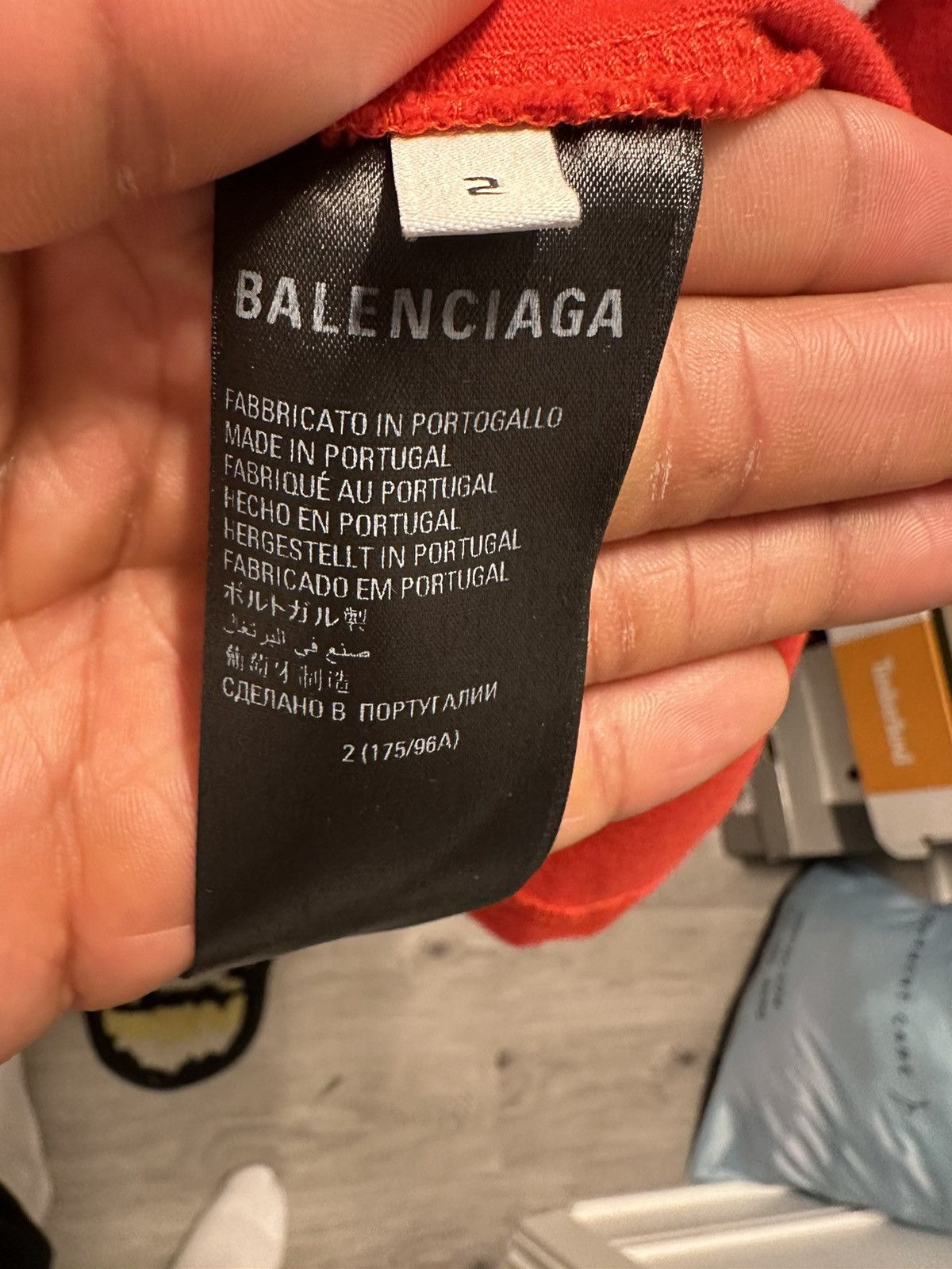 Balenciaga BALENCIAGA Boxy Sporty Logo T-Shirt Size US L / EU 52-54 / 3 - 5 Thumbnail