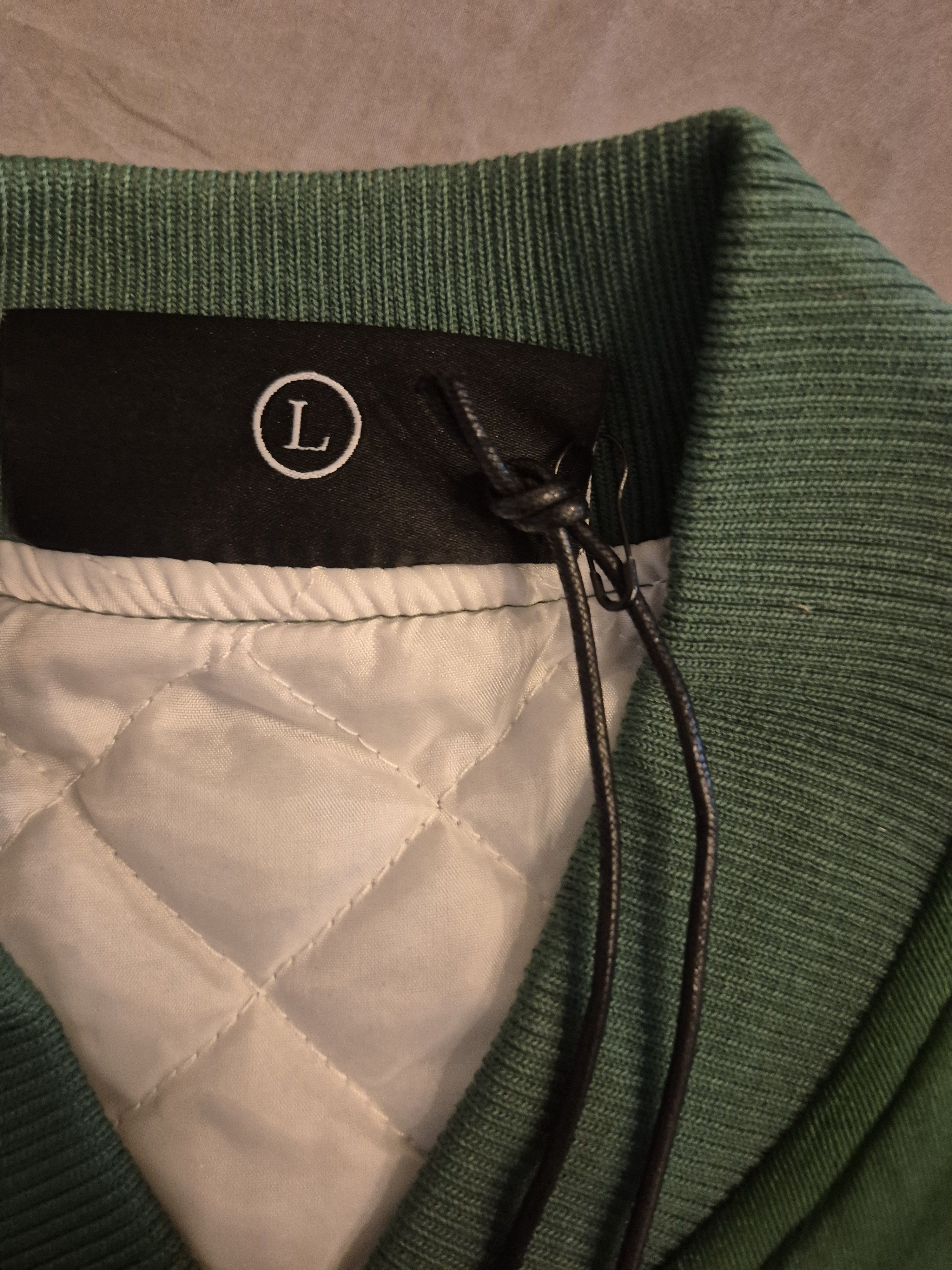 Civil Regime Civil Regime Racing Jacket Green and White Size Large BNWT Size US L / EU 52-54 / 3 - 8 Thumbnail