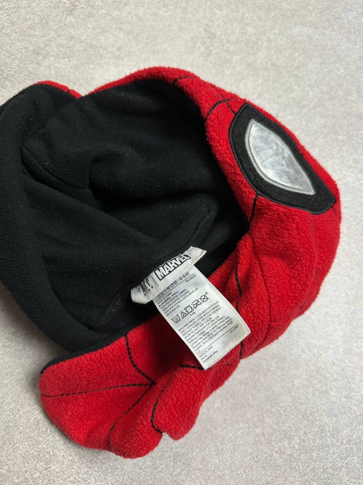 Vintage Vintage Spider Man Trapper Fleece Hat Os Size ONE SIZE - 3 Thumbnail