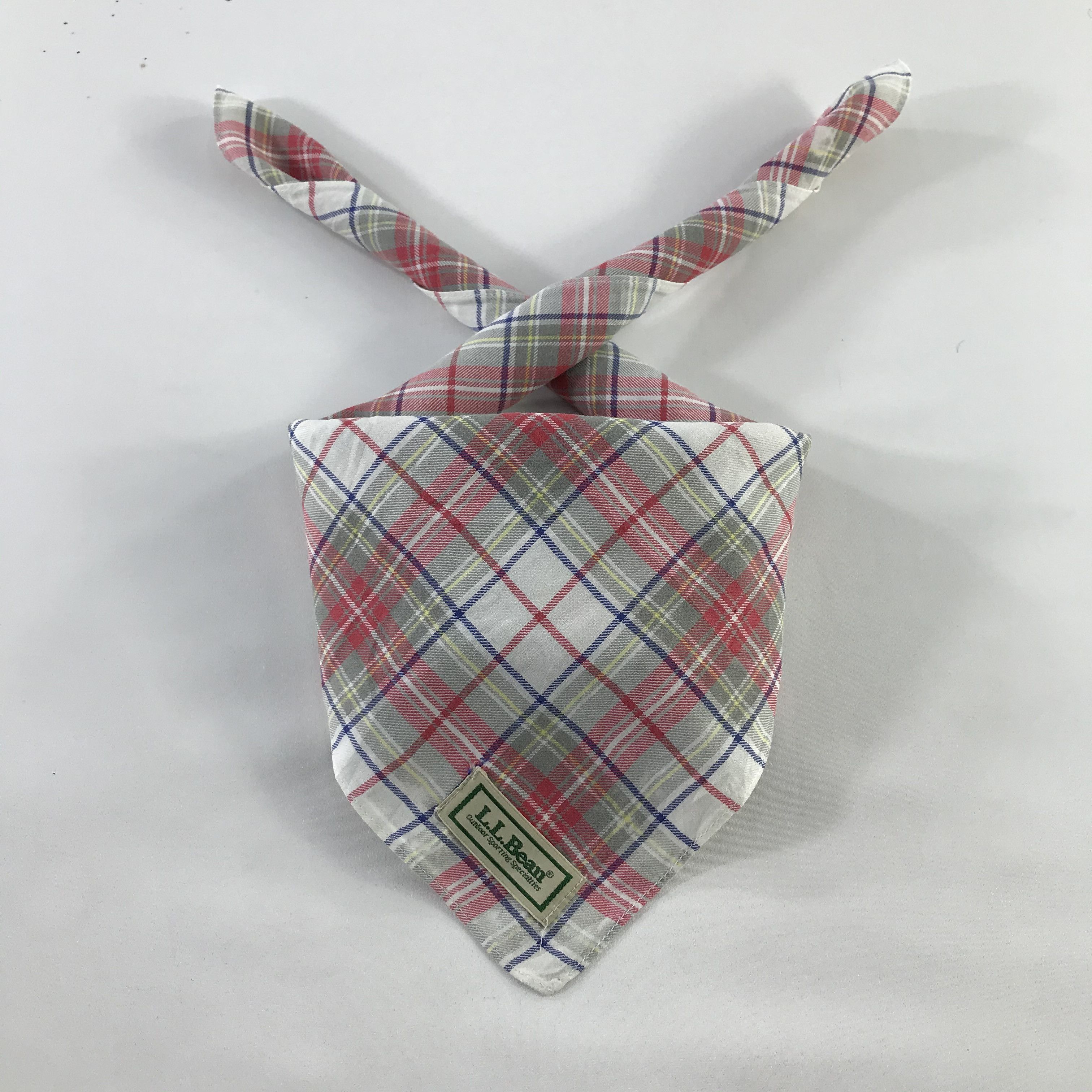 L.L. Bean × Vintage L.L. Bean Bandana / Handkerchief / Neckerchief - S1172 Size ONE SIZE - 6 Thumbnail