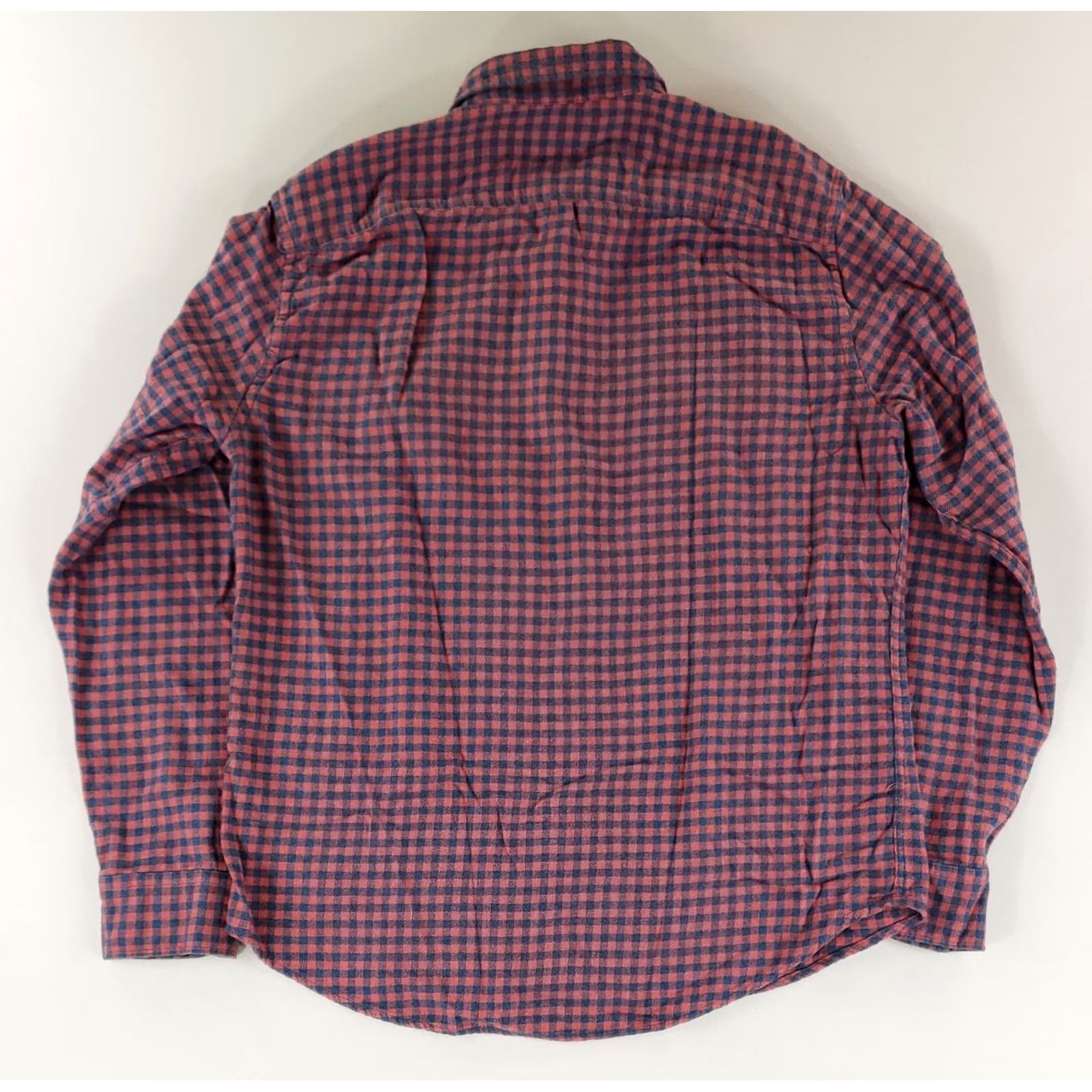Faherty Faherty Shirt Button Up Lightweight Flannel Plaid Pink Blue Long Sleeve Mens L Multicolor Shirt Size US L / EU 52-54 / 3 - 3 Thumbnail