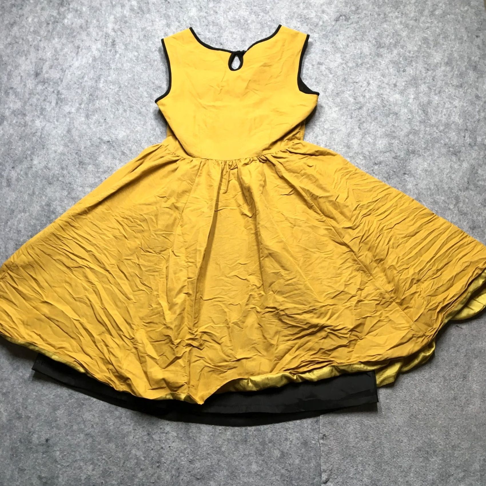 Vintage kate spade new york Silk Dress Womens 0 Yellow A-Line Dress Sleeveless Casual Vintage No Size XS / US 0-2 / IT 36-38 - 7 Thumbnail