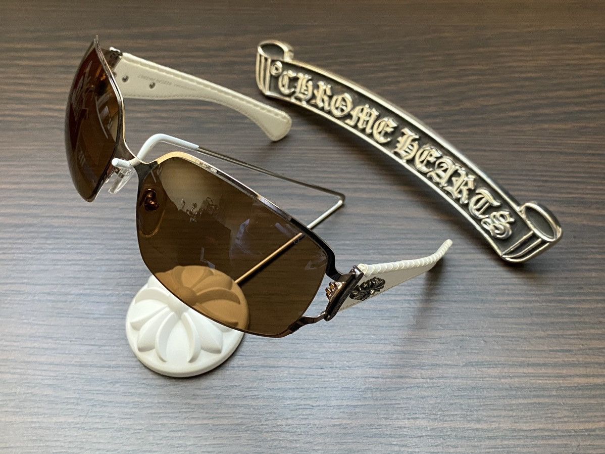 Chrome Hearts POON I Chrome Hearts Sunglasses Size ONE SIZE - 1 Thumbnail