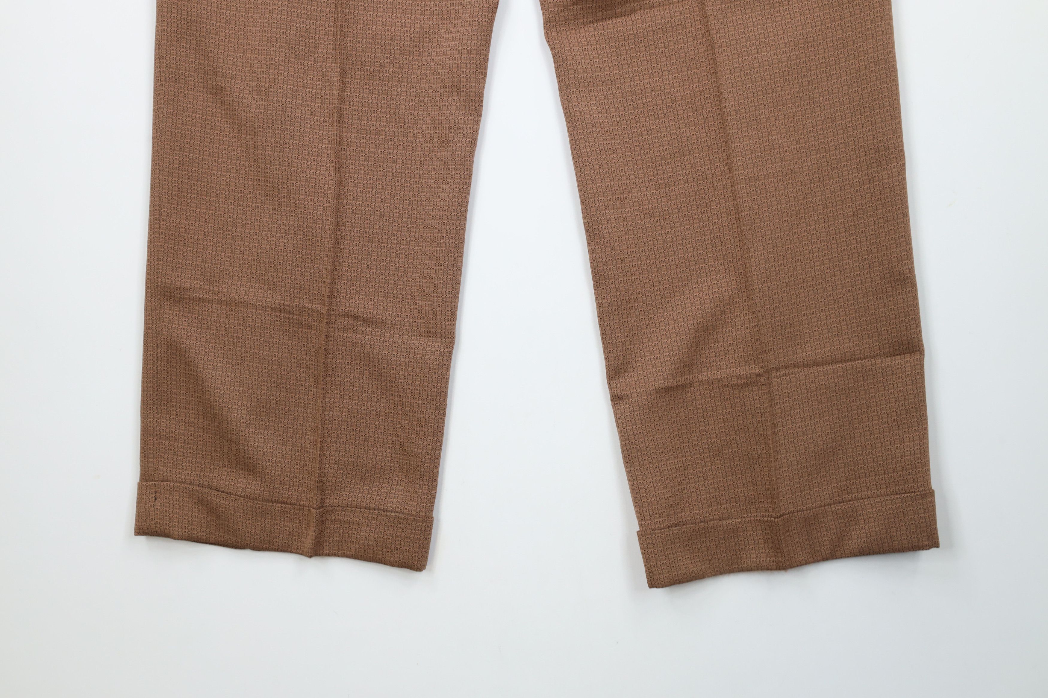 Vintage Vintage 90s Streetwear Pleated Cuffed Wide Leg Chino Pants Size US 38 / EU 54 - 10 Thumbnail