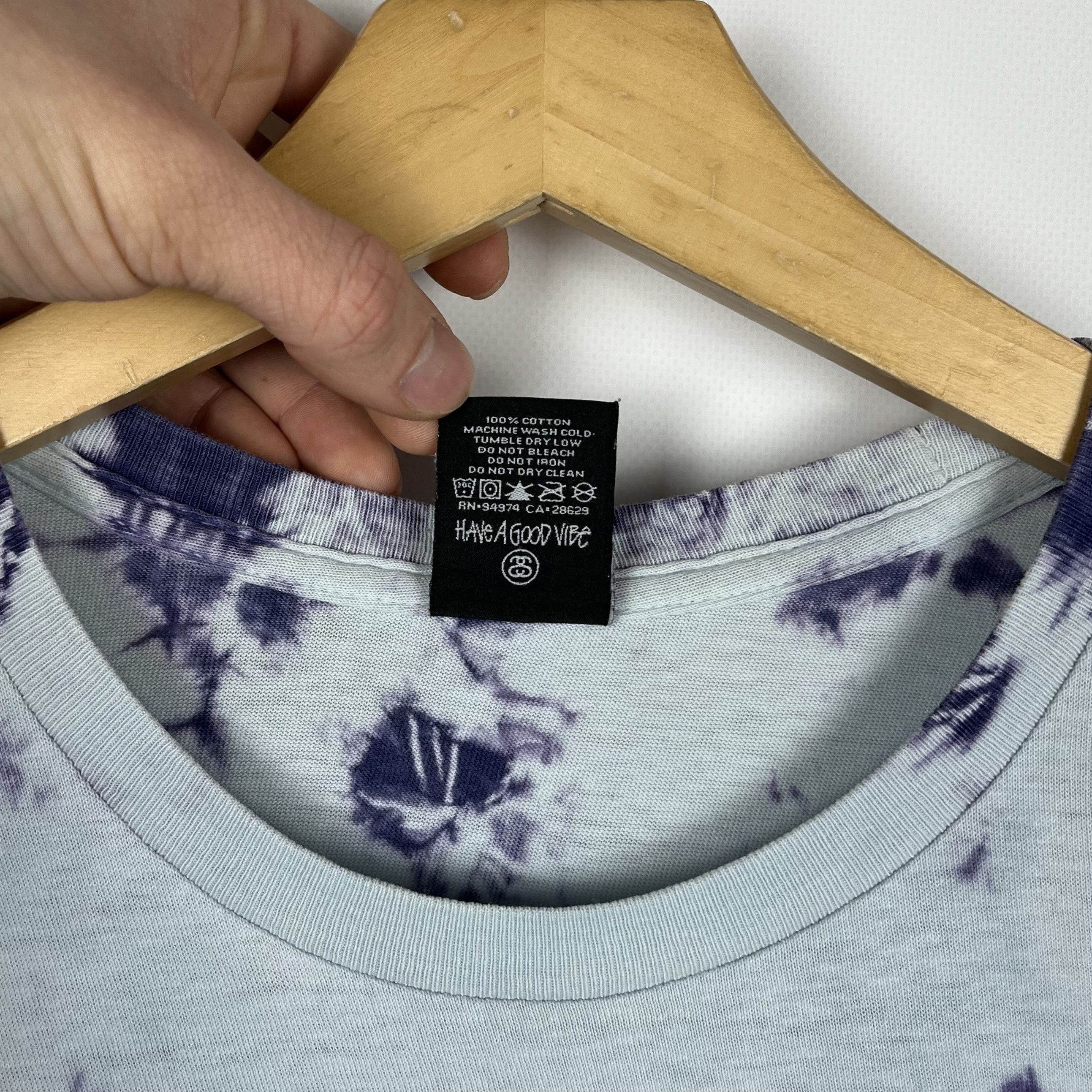 Stussy Vintage Stussy 8 Ball Big Logo Tie-Dye T Shirt 2000’s Size US L / EU 52-54 / 3 - 16 Thumbnail