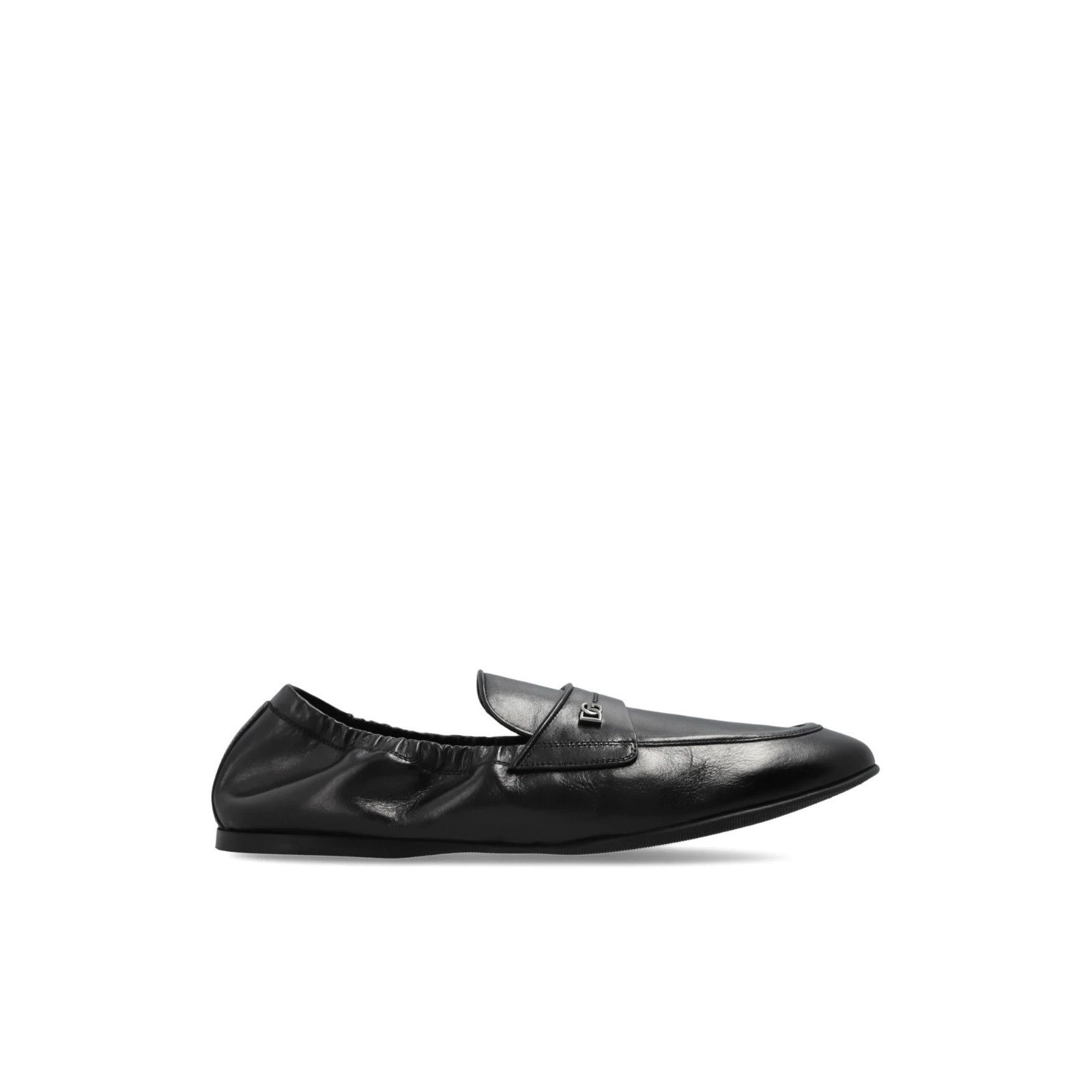 Dolce & Gabbana Men’s Black‎ Leather Slip On Loafers Size 9. Dolce&Gabbana Men main image 4
