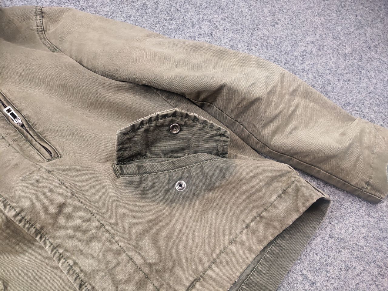 Zadig & Voltaire Zadig & Voltaire Design Caban Military Jacket Vintage Canvas Size US S / EU 44-46 / 1 - 12 Thumbnail