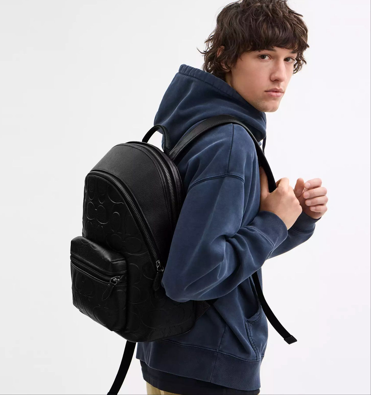 Coach Charter Backpack In Signature Leather CP117 Size ONE SIZE - 11 Thumbnail