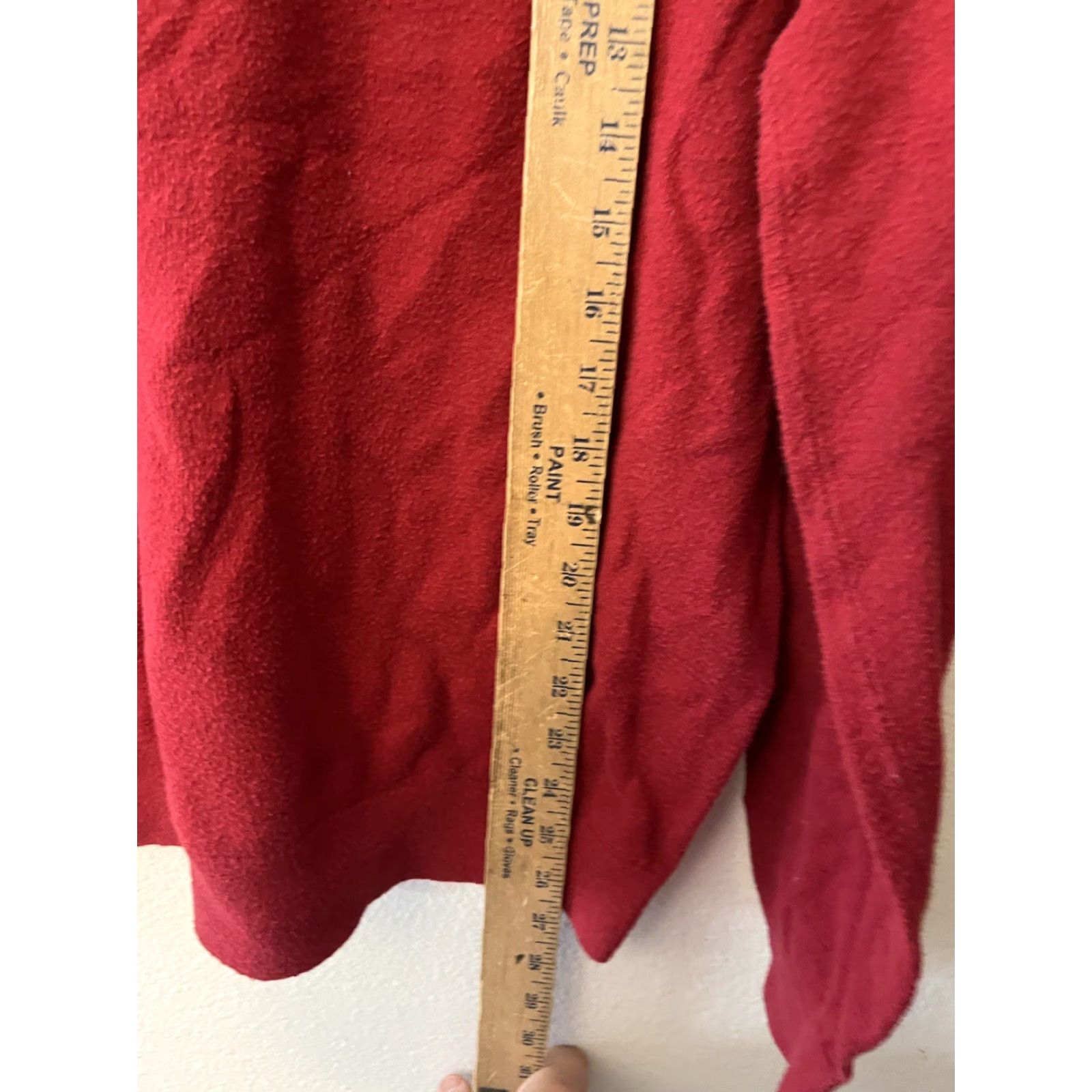 Gap Gap Sweater Solid Crew Neck Long Sleeve Size Medium Red Shirt Women M Red Basic, Gap, Crew Neck, Long Sleeve, Solid, Medium, Red, Women Size M / US 6-8 / IT 42-44 - 4 Thumbnail