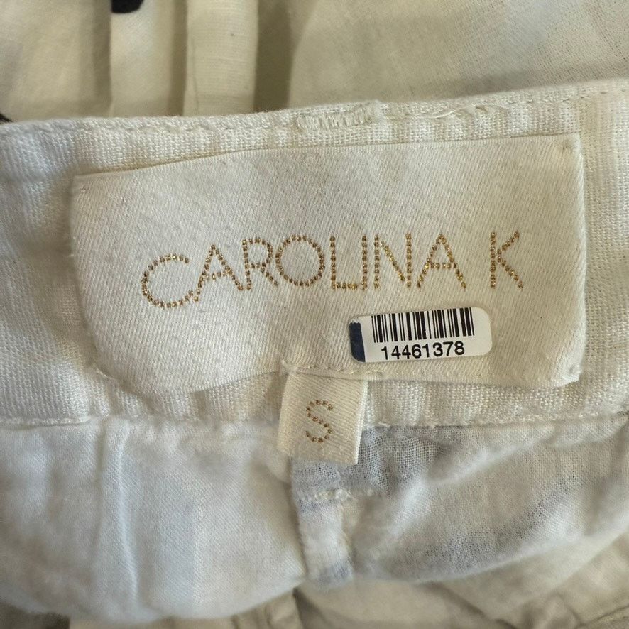 Carolina K Carolina K Zai Trousers in Cream, Size S Size 26" / US 2 / IT 38 - 7 Thumbnail