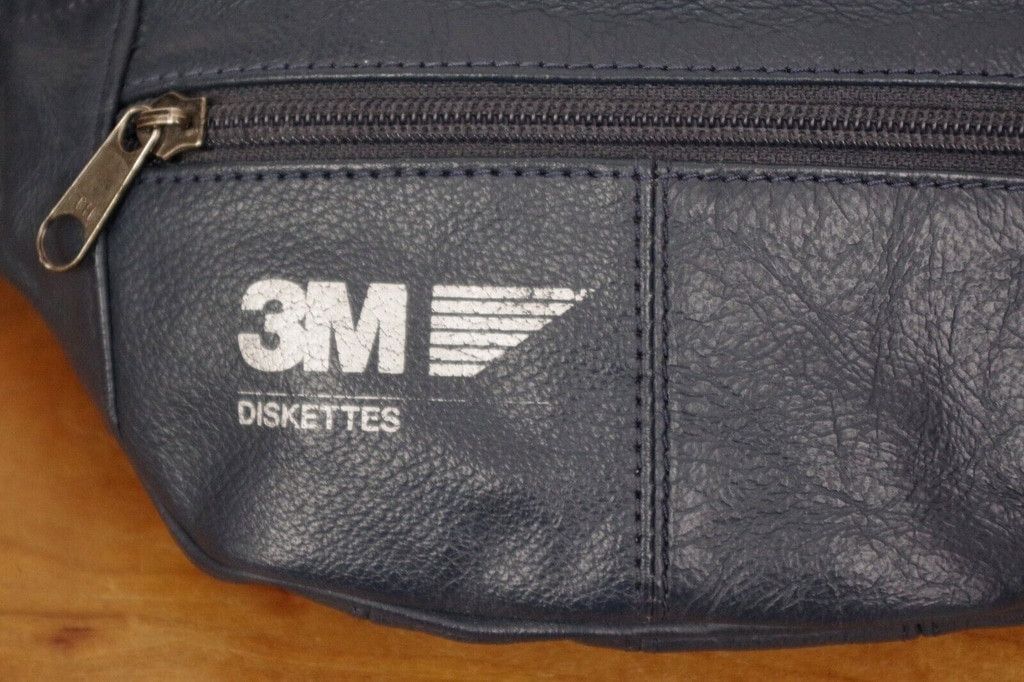 Other Vintage 3M Floppy Diskettes Leather Fanny Pack Waist Bag Size ONE SIZE - 4 Thumbnail